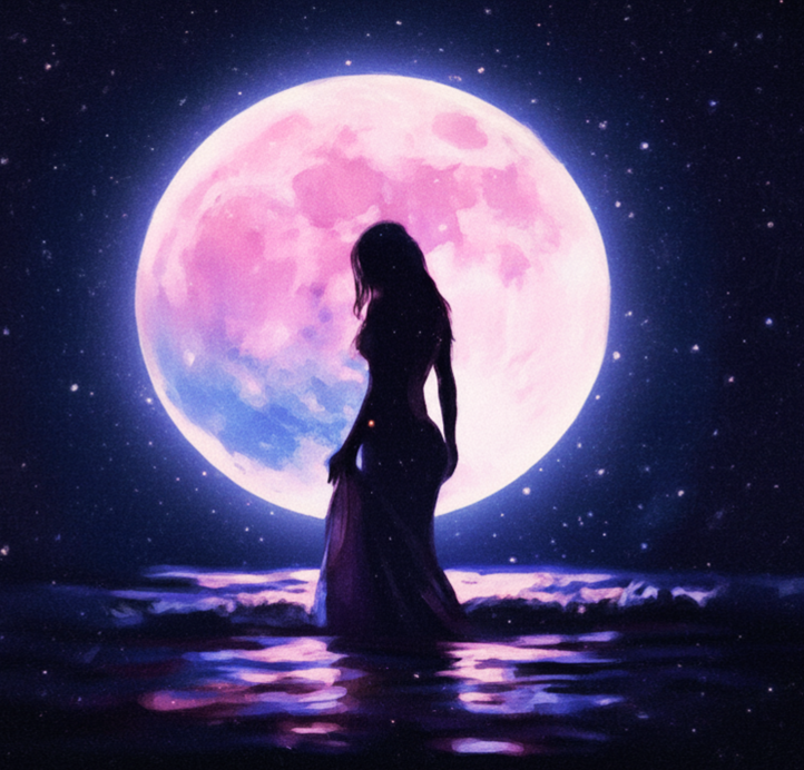 The Moon, She Cradles