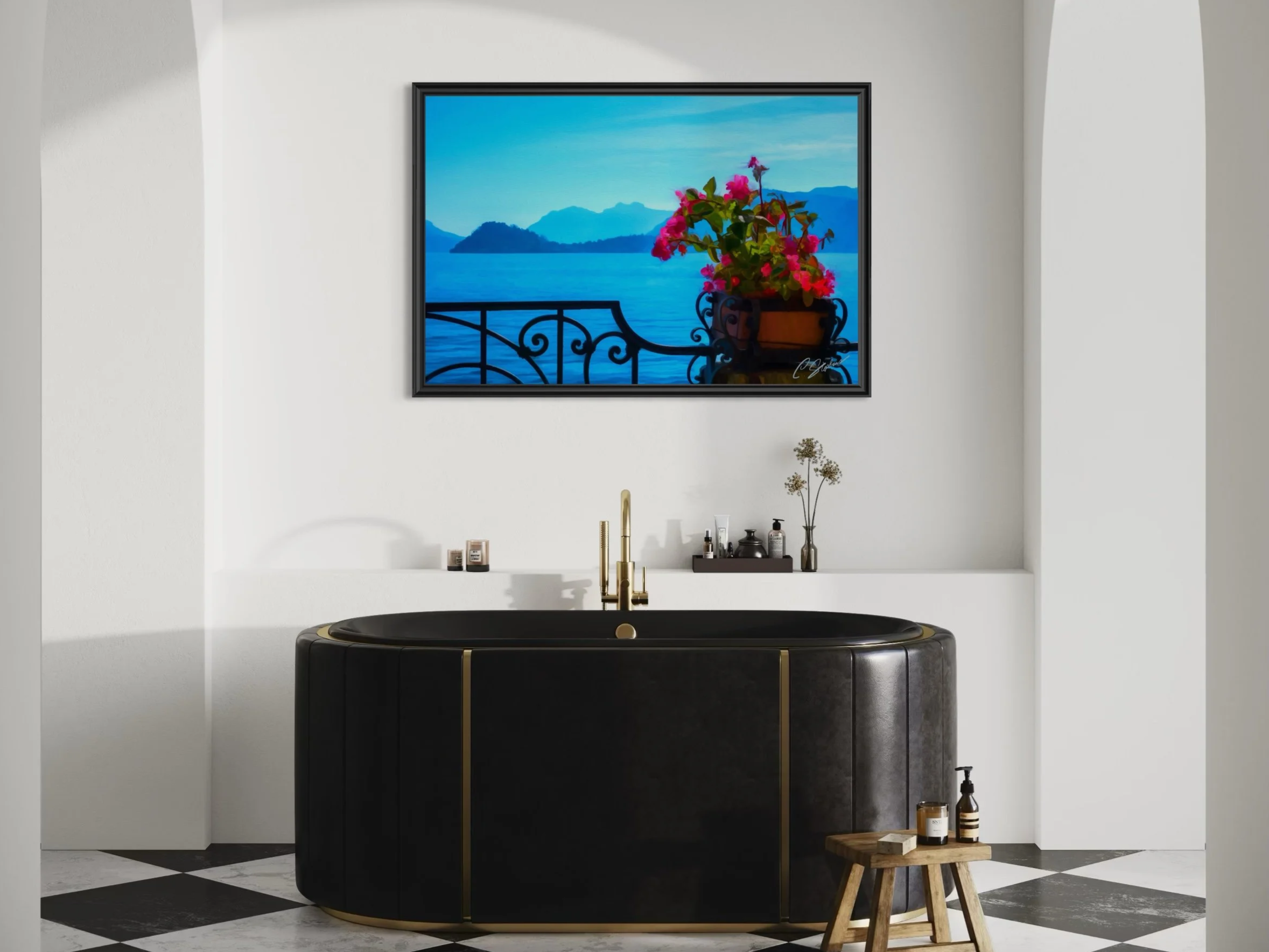 Menaggio, Lake Como, Italy- In Progress