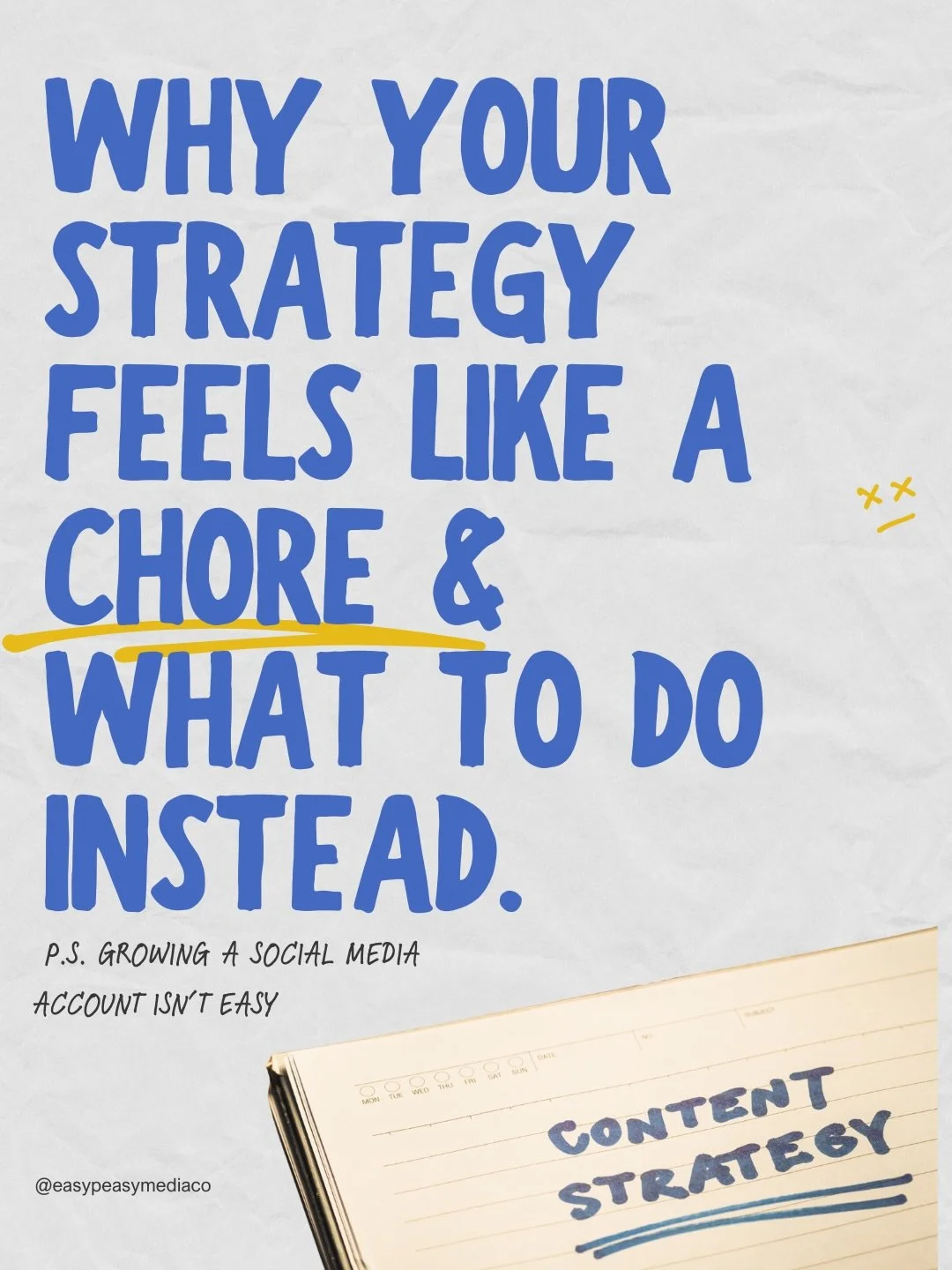 Hot take: the best strategy is being yourself.

Everyone can tell when you&rsquo;re using AI. 
Everyone can tell when something is forced.

You will stand out more when you are able to finally be yourself and represent your business or brand in your 