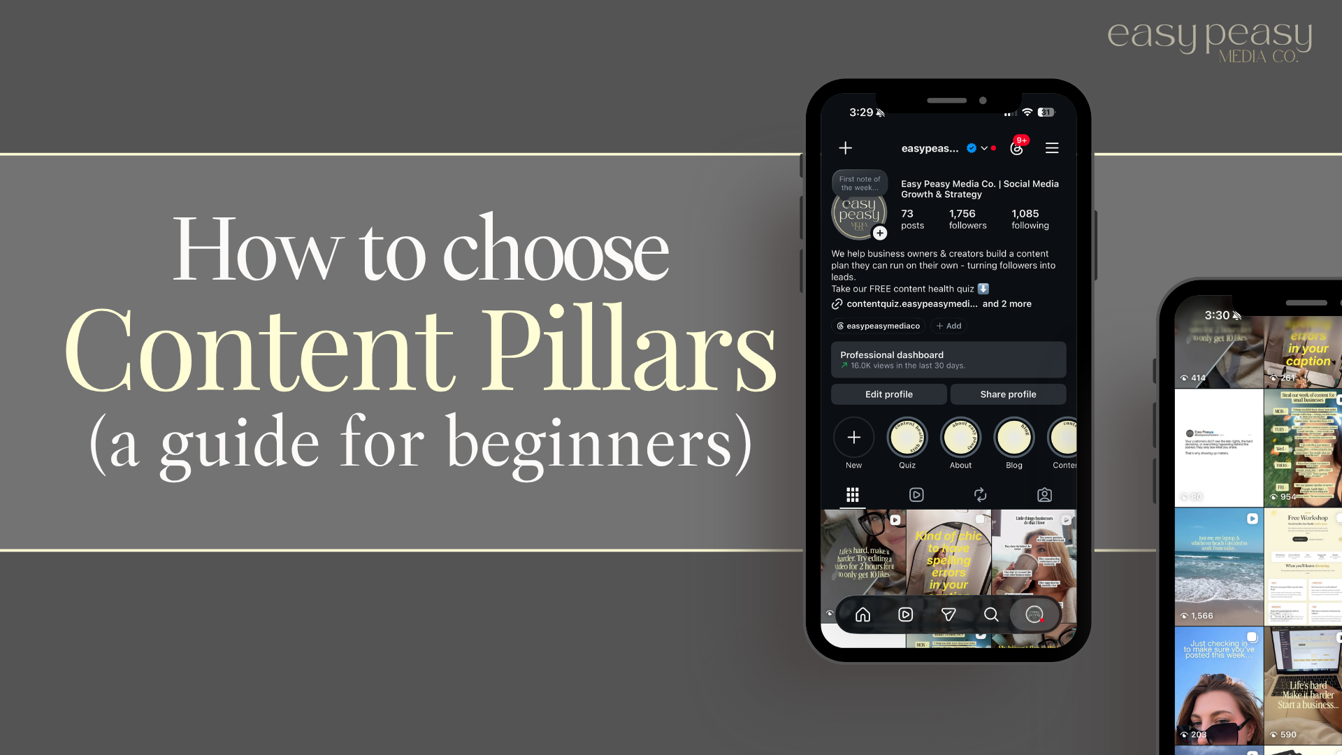 How to Choose Your Content Pillars (A Guide for Beginners)