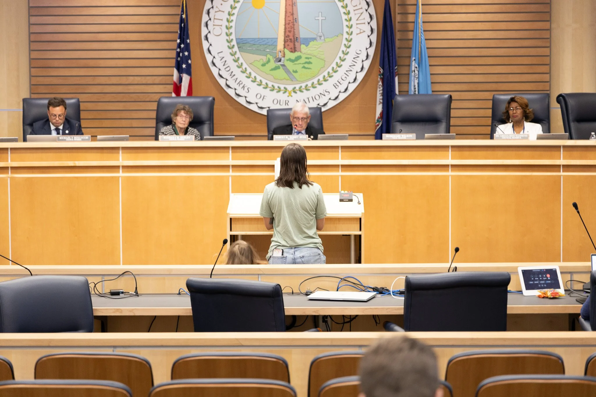 Amanda Doughty addresses City Council