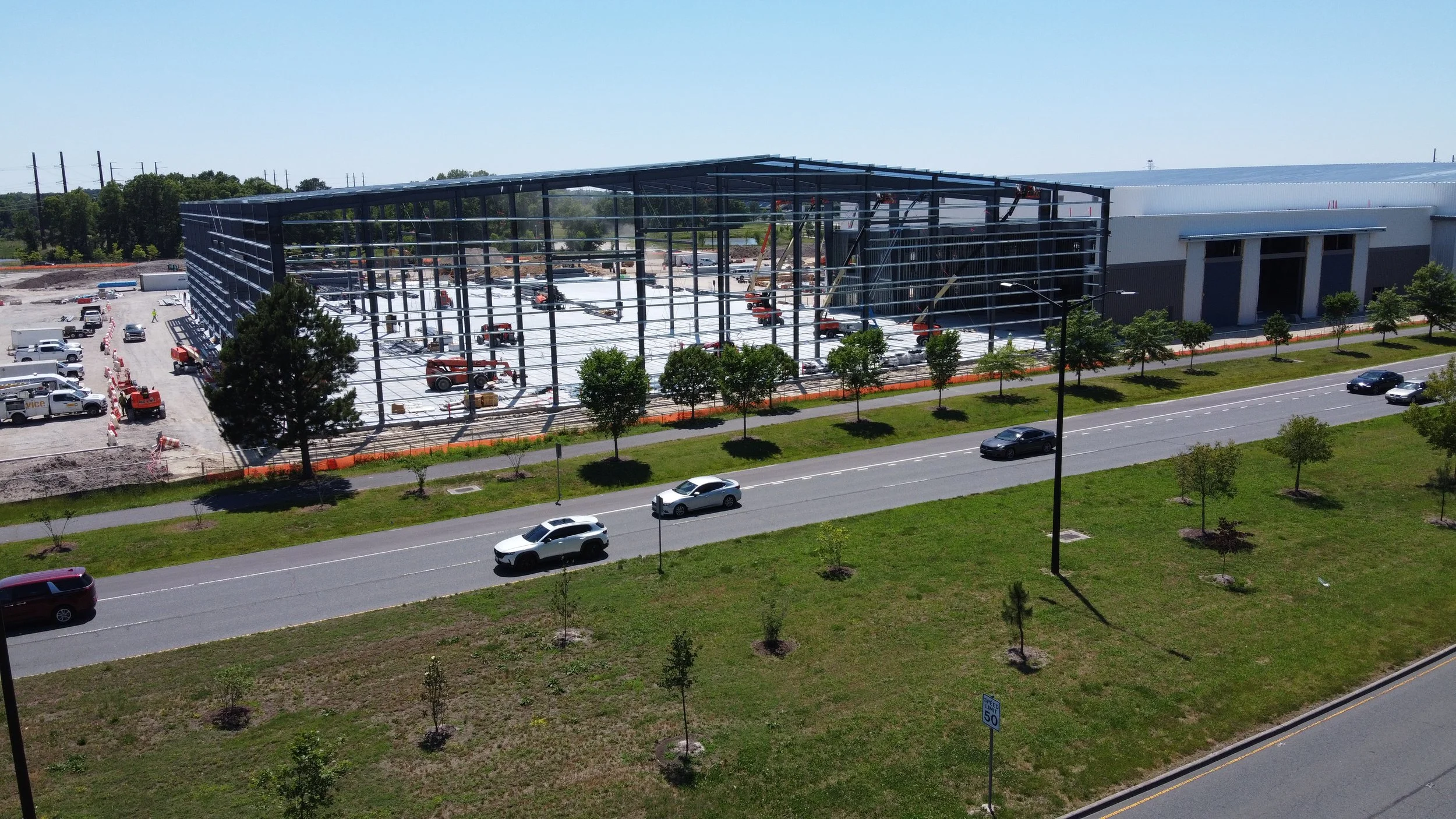 The Acoustical Sheetmetal campus construction project -- located in the ITA and zoned as I-1 Light Industrial