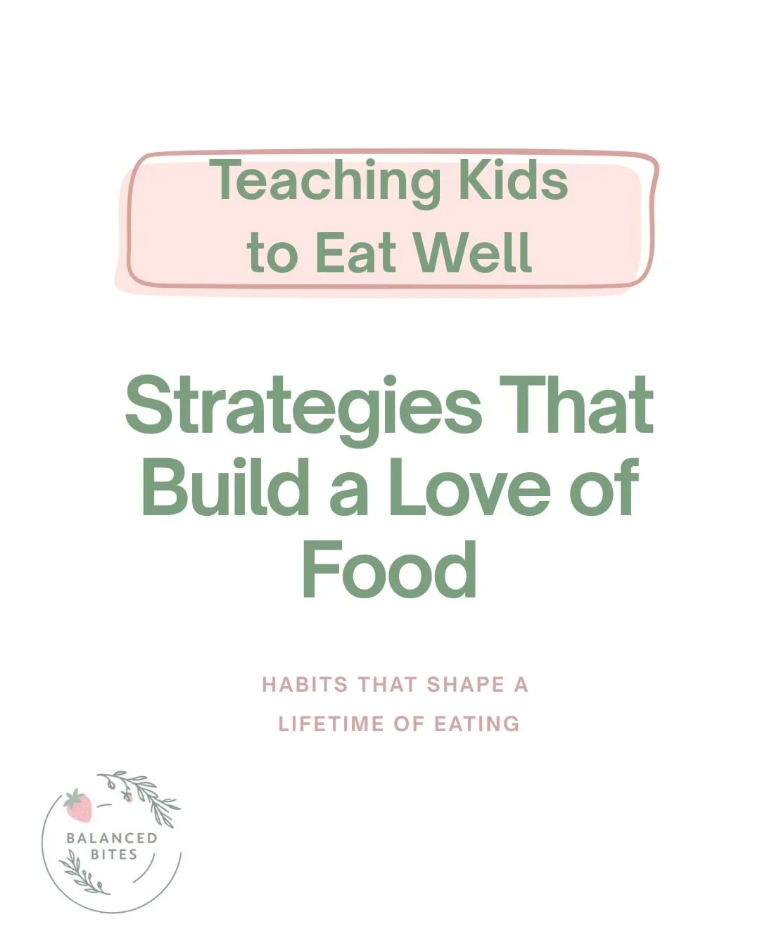 < 𝑻𝒆𝒂𝒄𝒉𝒊𝒏𝒈 𝑲𝒊𝒅𝒔 𝒕𝒐 𝑬𝒂𝒕 𝑾𝒆𝒍𝒍 >

I recently finished reading a book called &ldquo;It&rsquo;s Not About the Broccoli&rdquo; by sociologist Dina Rose (thank you @thrivingbeginnings for the recommendation!!) and I would highly r