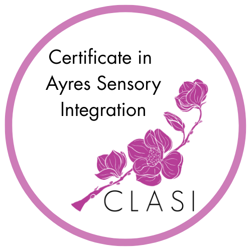 certificate in ayres sensory integration badge