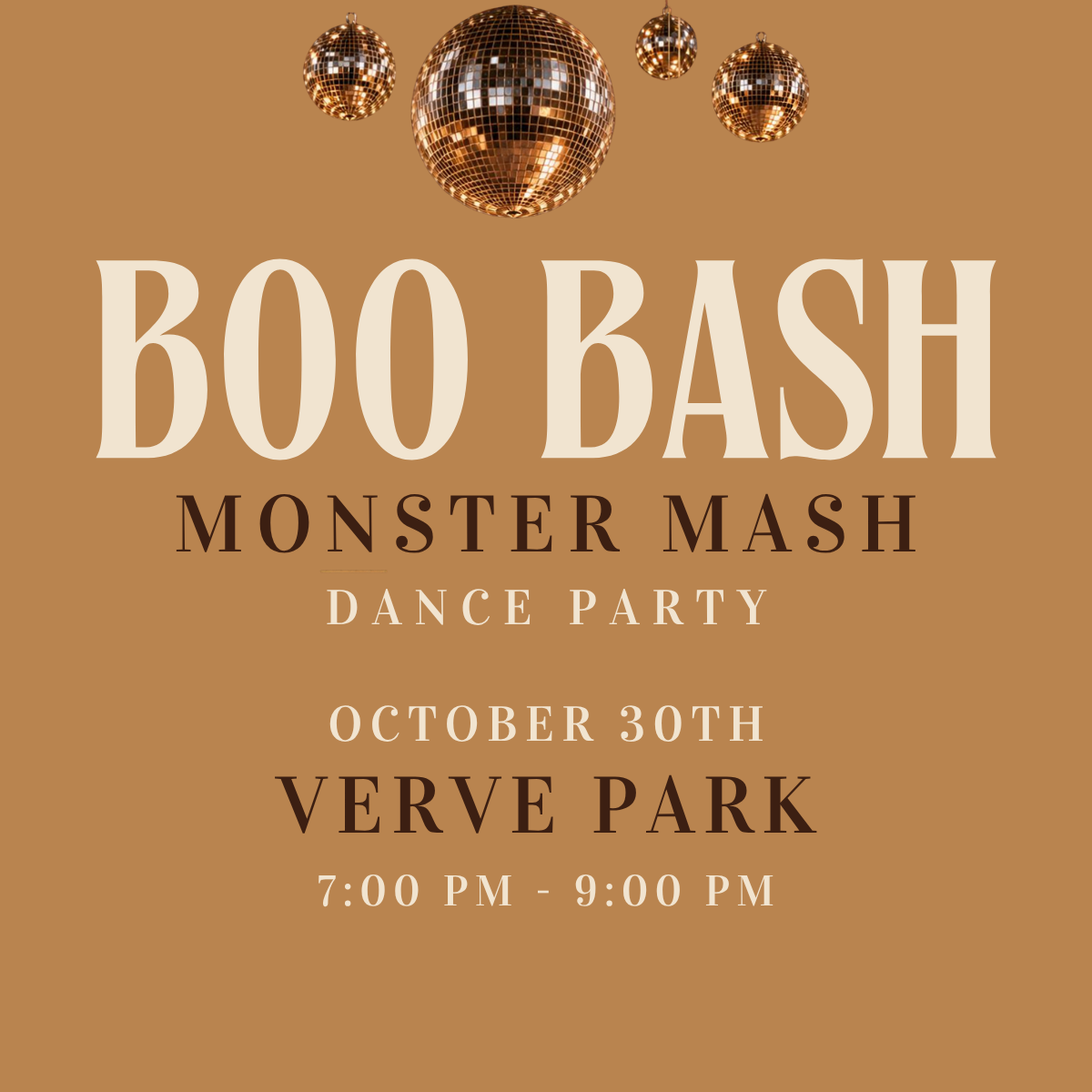 Boo Bash Monster Mash Dance Party
