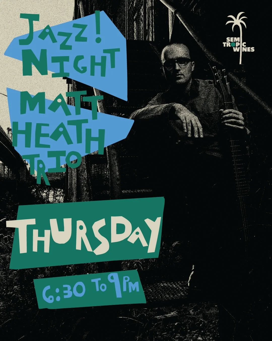 We&rsquo;re excited to welcome the Matt Heath Trio on Thursday and Craig Cammell Trio on Friday this week for our Jazz nights! 

Come early, grab a table, eat a burger and enjoy the show. 

Music starts at 6:30 :)