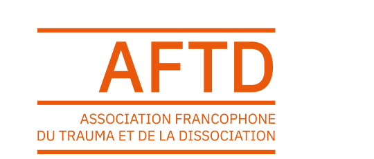 Logo de l'Association Francophone du Trauma et de la Dissociation (AFTD) avec le nom de l'organisation en dessous.