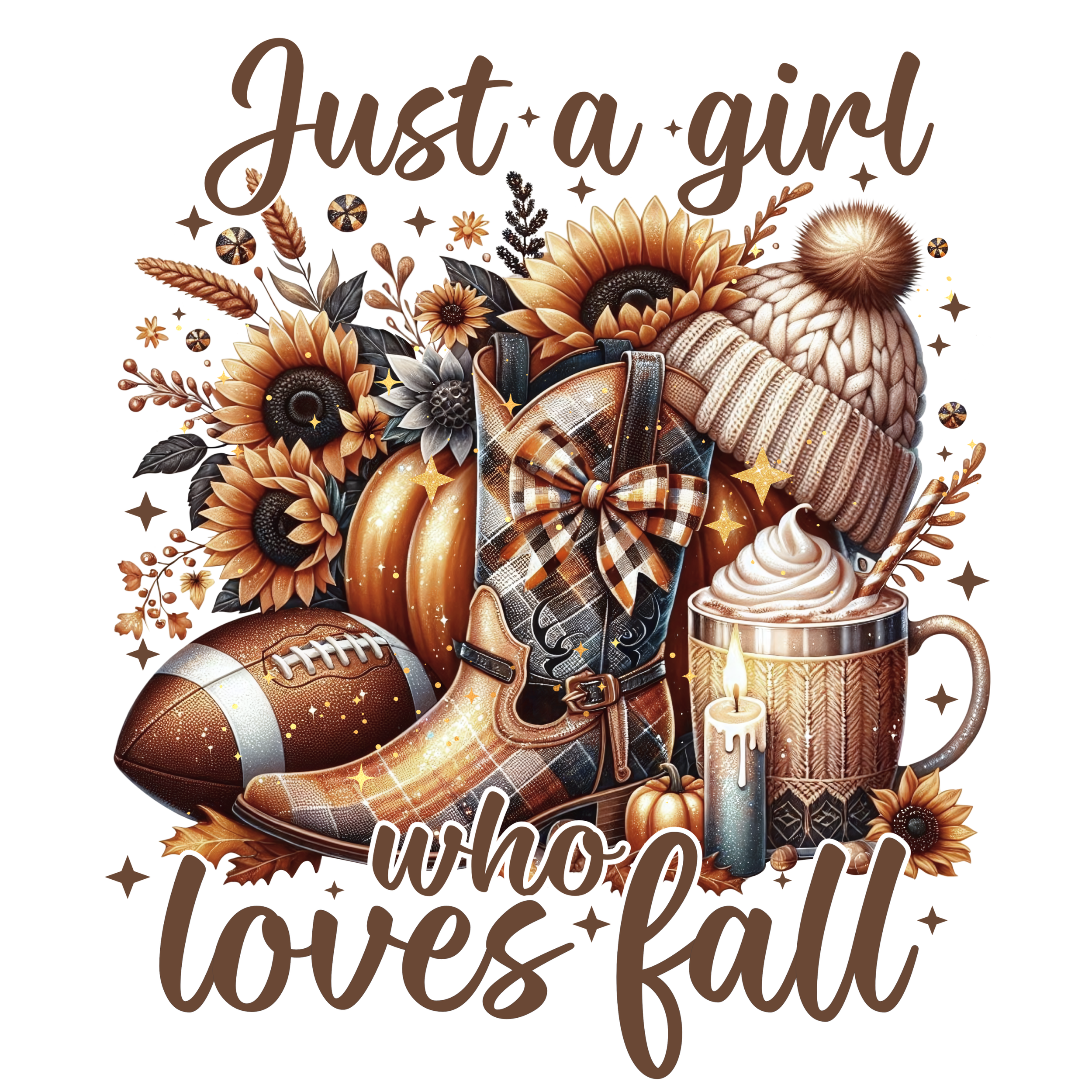 Just a Girl who Loves Fall png