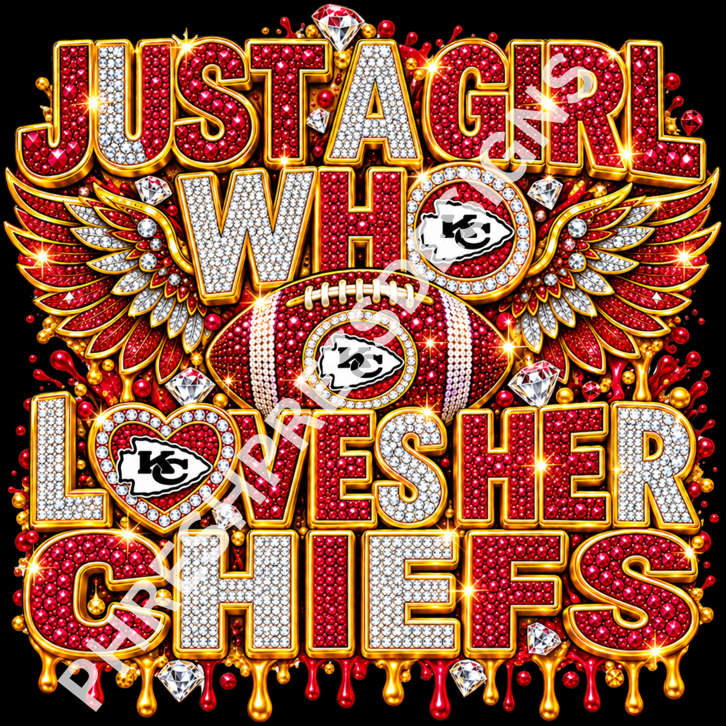 Just a Girl Who Loves Her Chiefs digital download