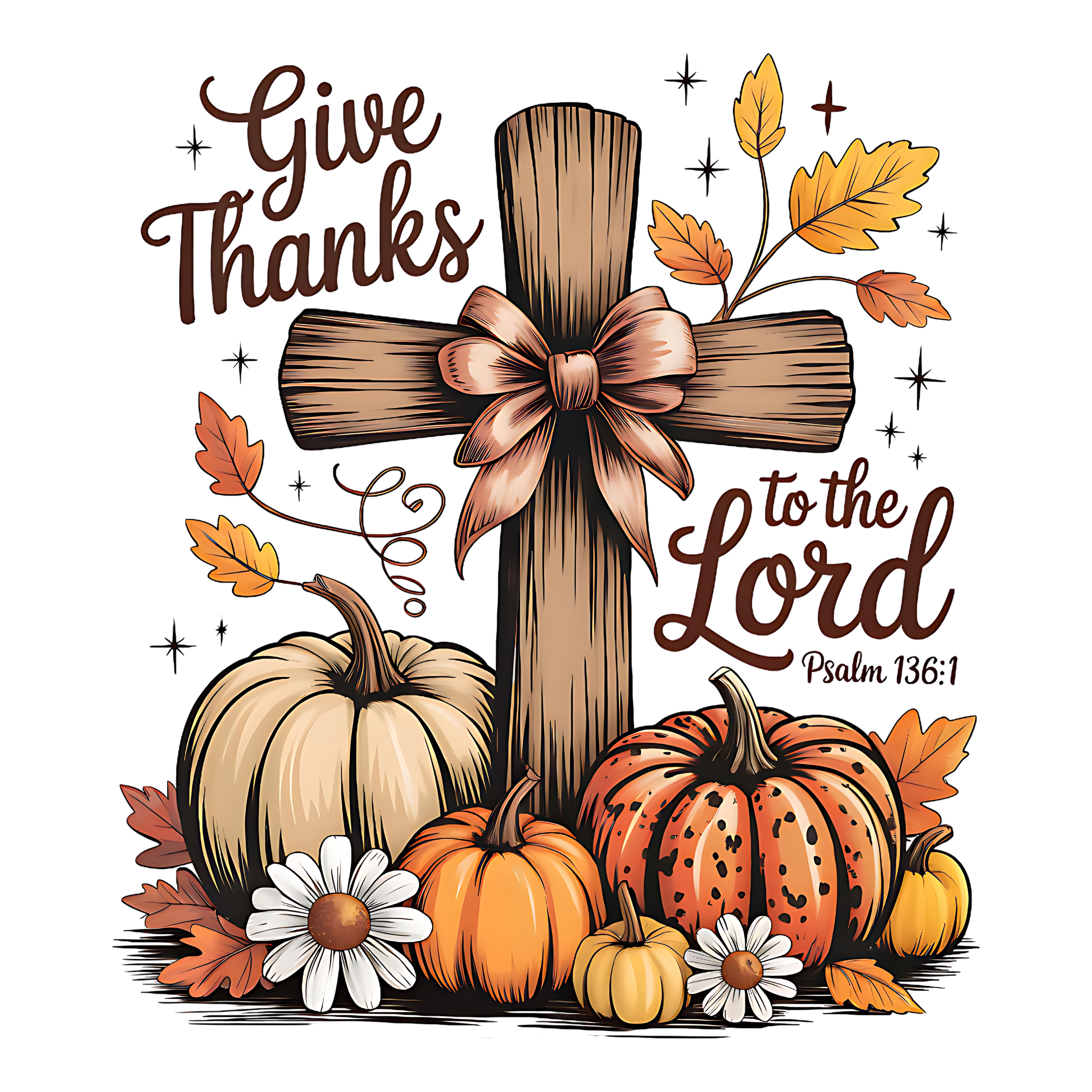 Give Thanks to the Lord png