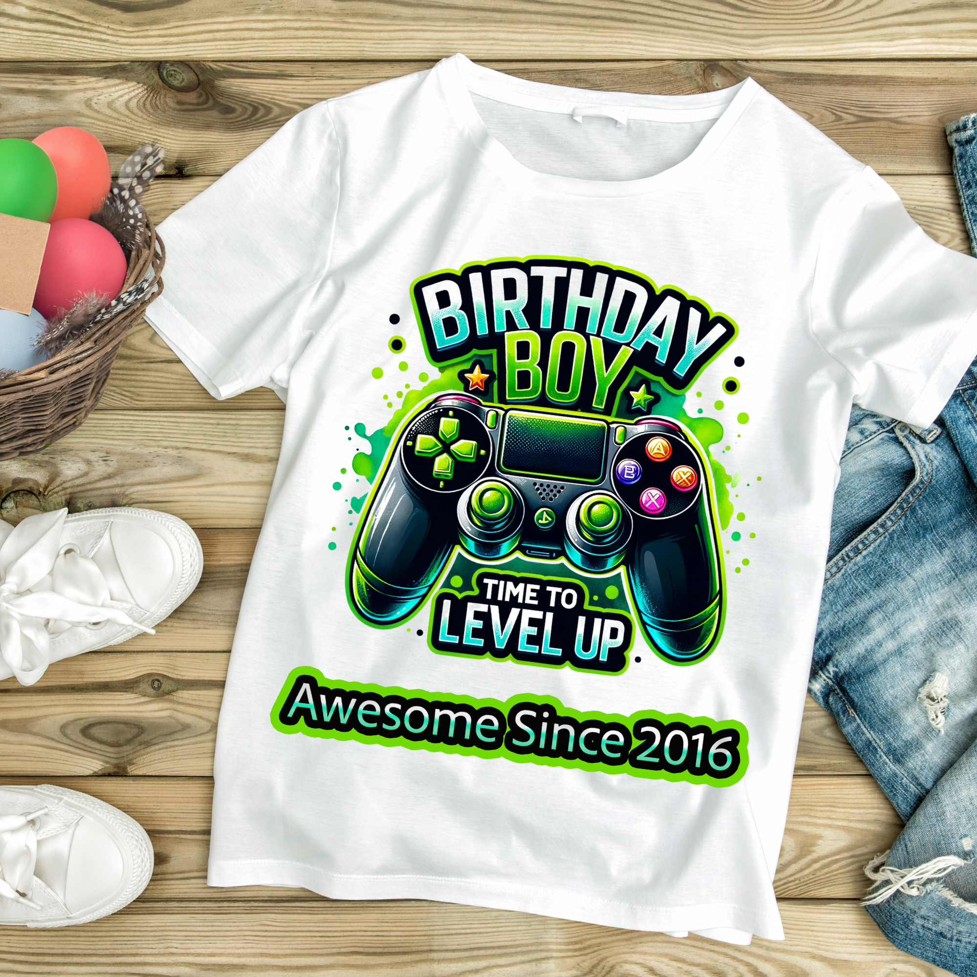 Birthday Boy Level Up