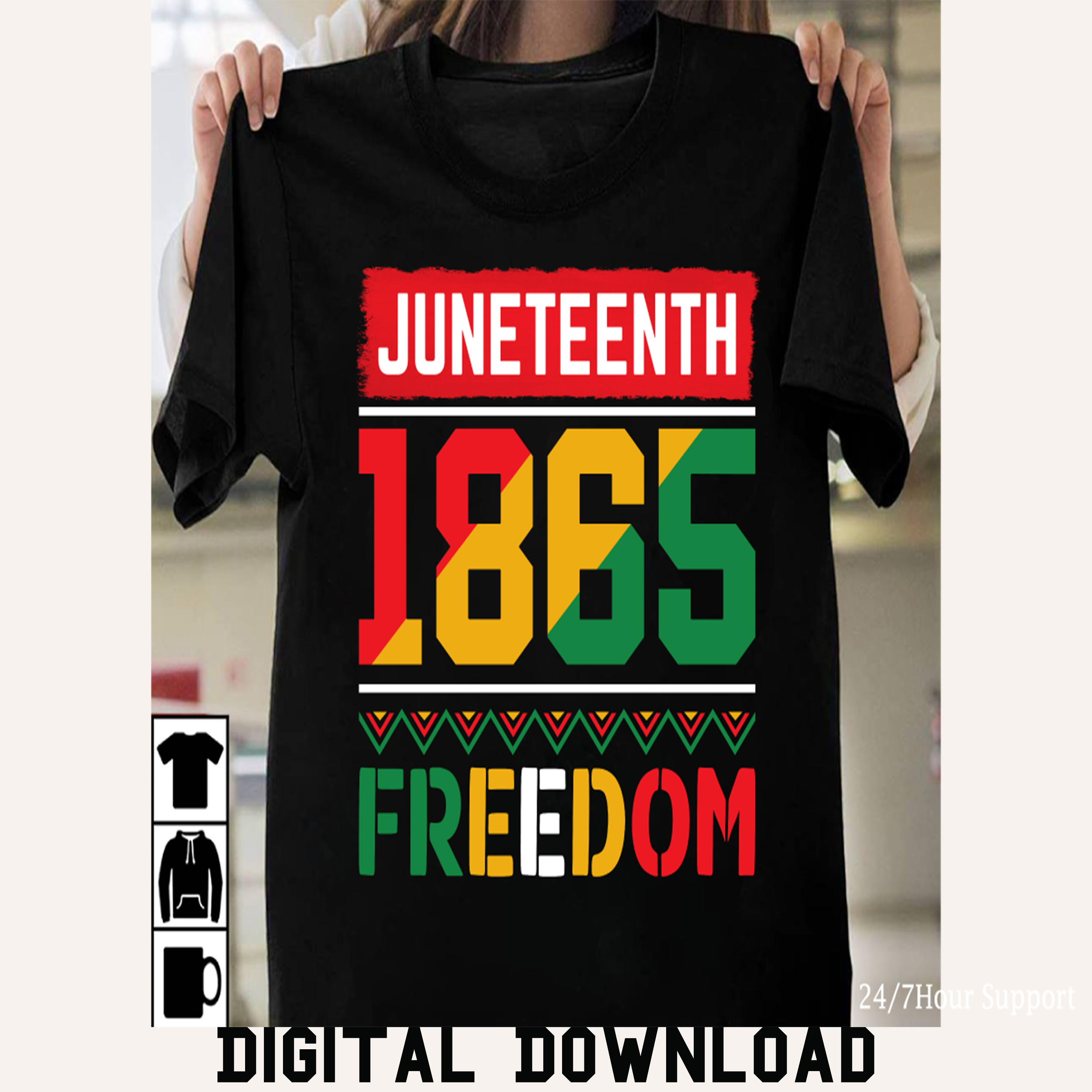 Juneteenth 1865 Freedom png