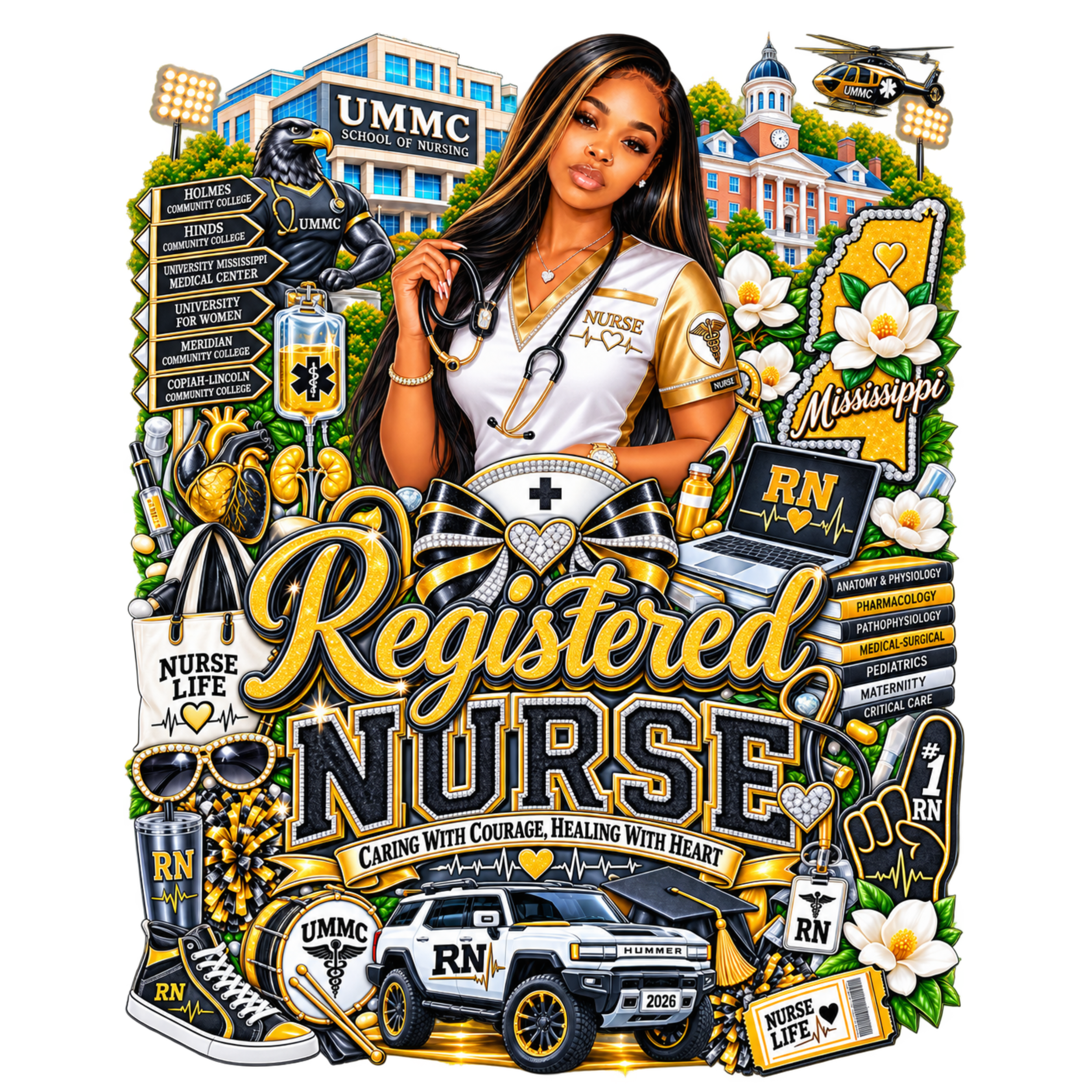 Registered nurse black&gold mockup white.png