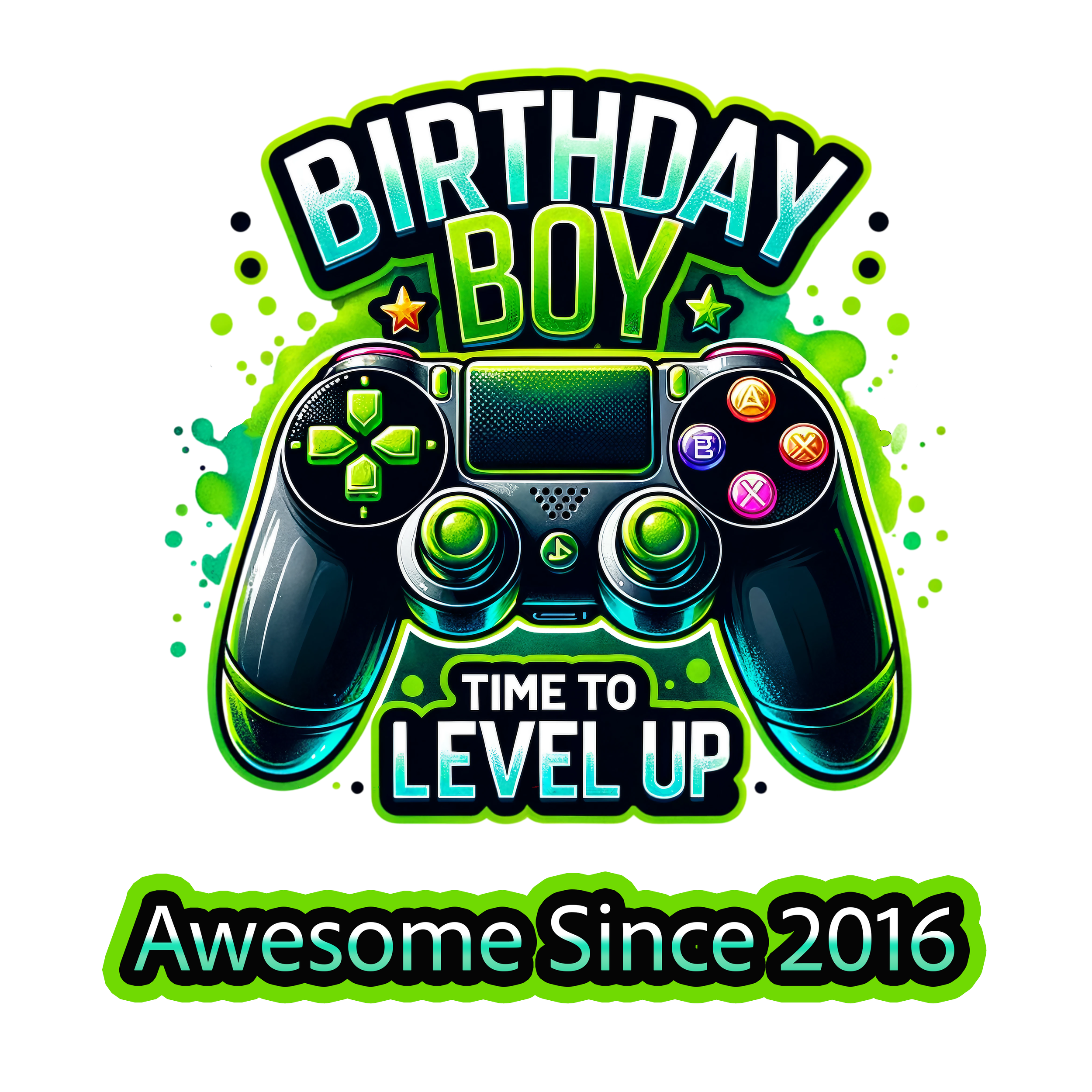 Birthday Boy Awesome since 2016 digital download