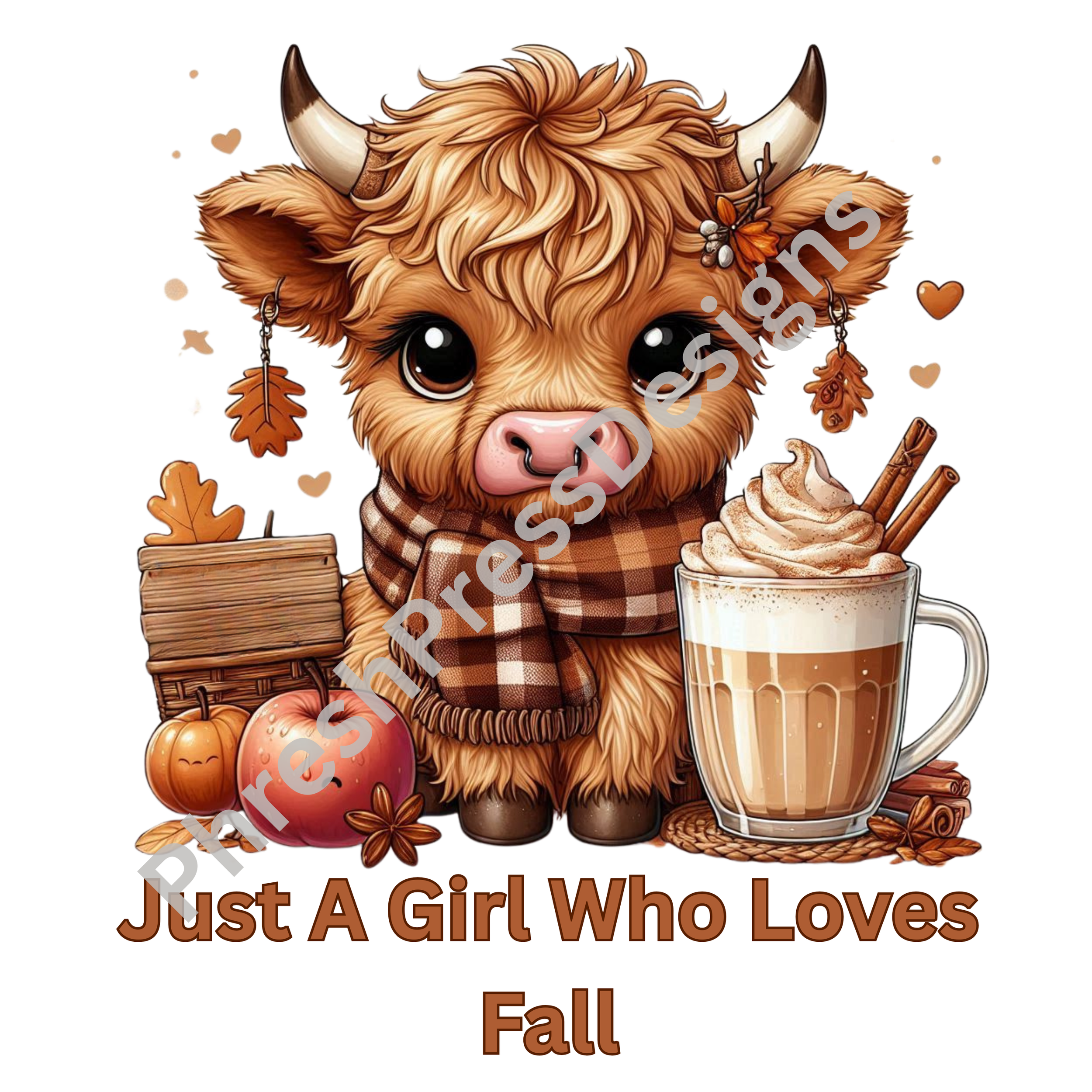 Just a Girl Who Loves Fall Digital Download