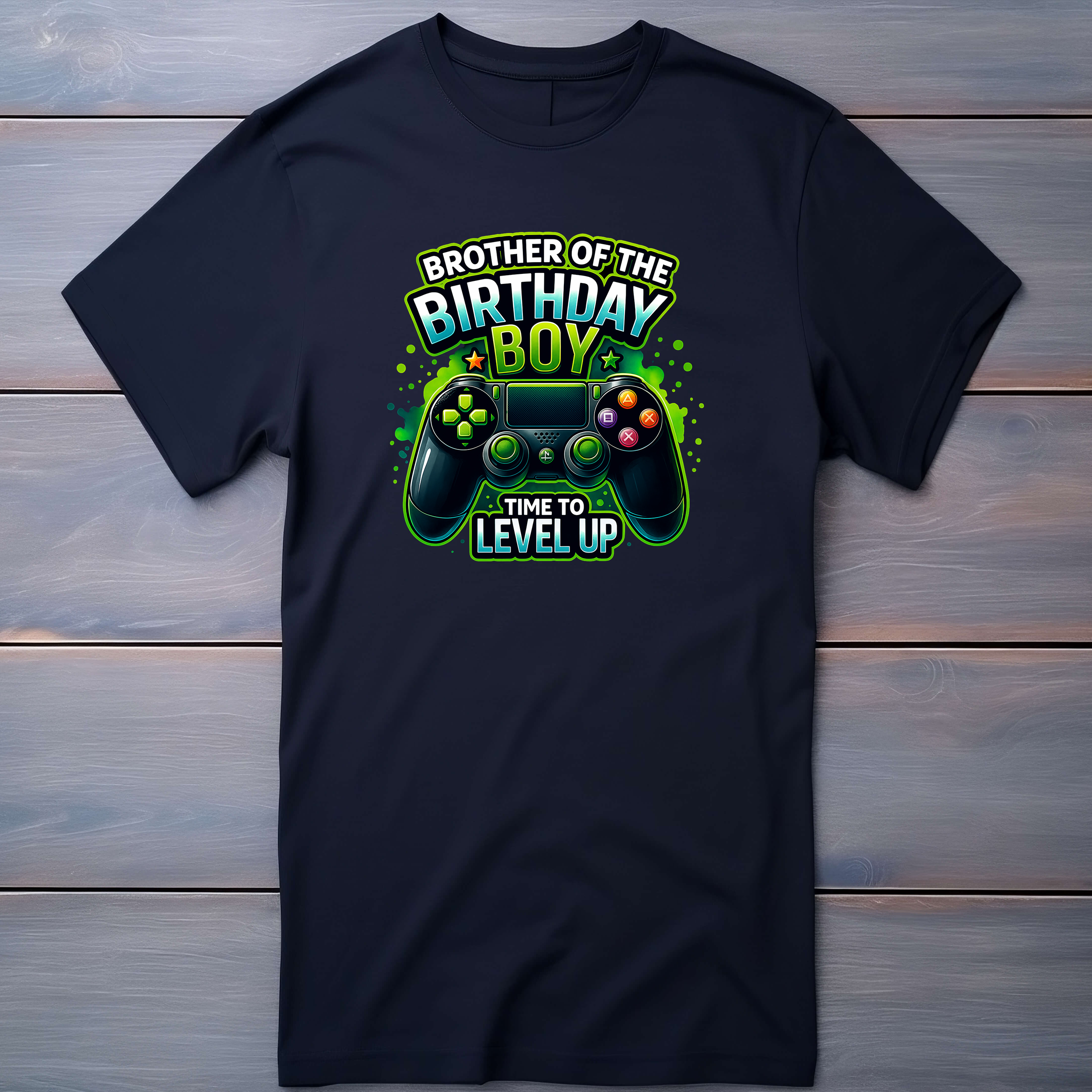 'Brother of the Birthday Boy' Gaming T-Shirt