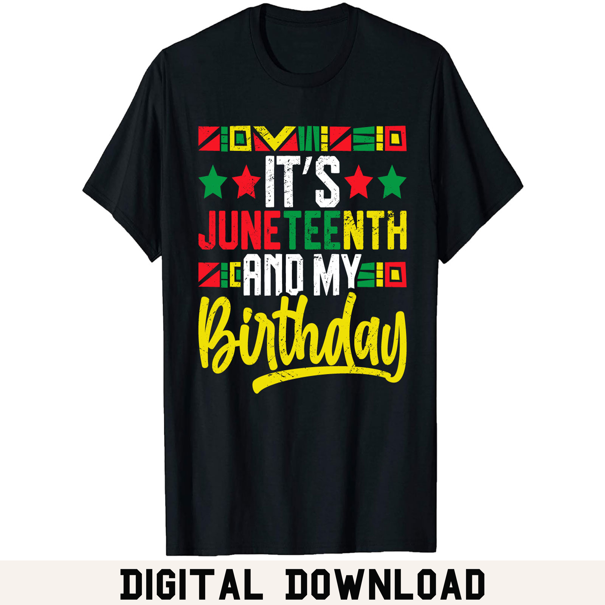 It's Juneteenth and it's my birthday png