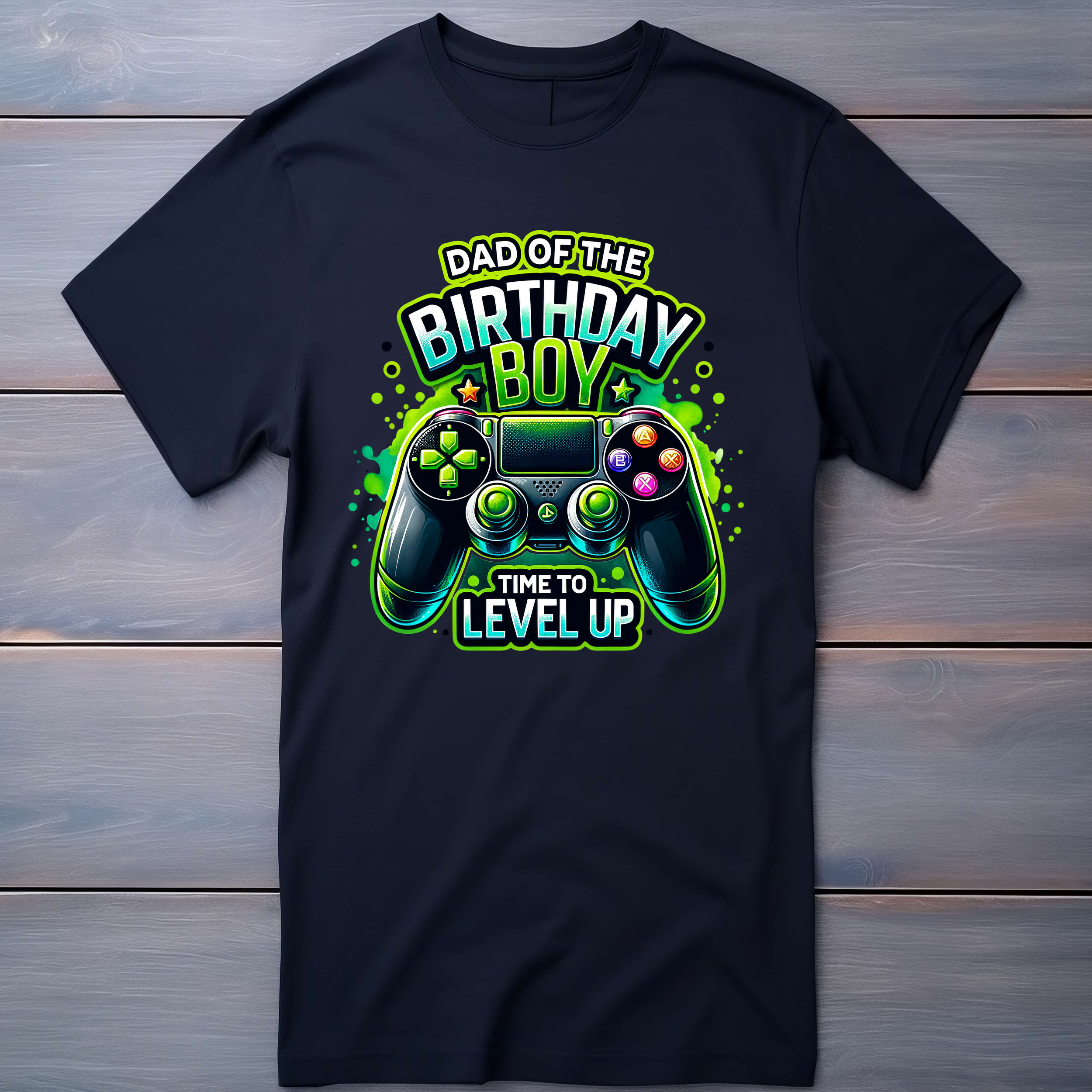 Dad  of the Birthday Gamer T-Shirt