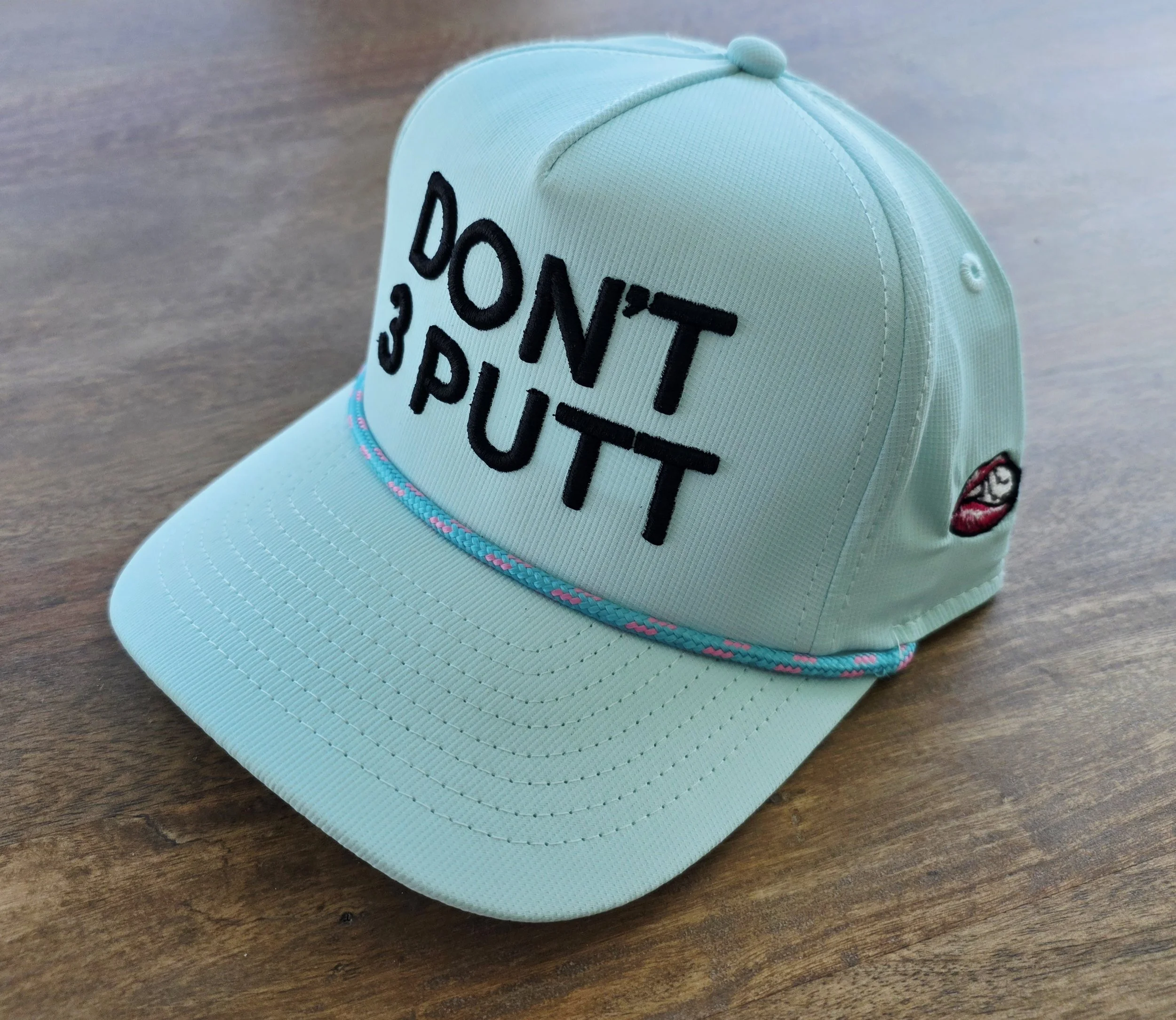 Don't 3 Putt Turquoise Hat
