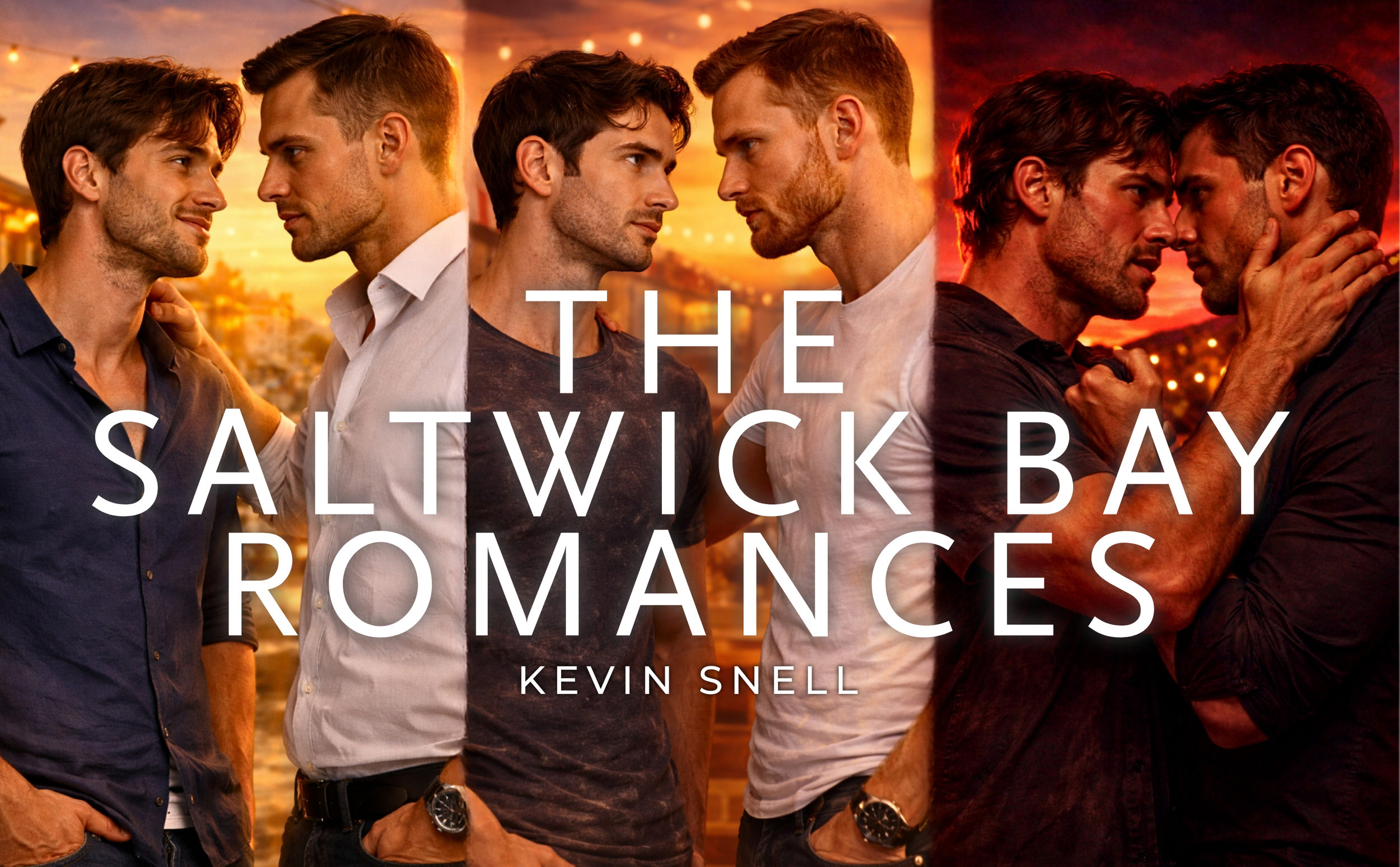 Saltwick Bay gay romance series by Kevin Snell M M contemporary romance beach town love stories