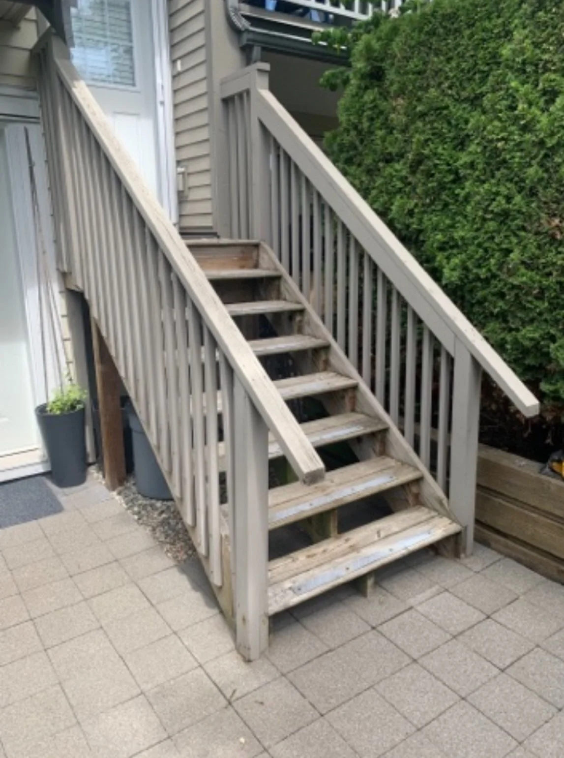 Stair Replacement - BEFORE