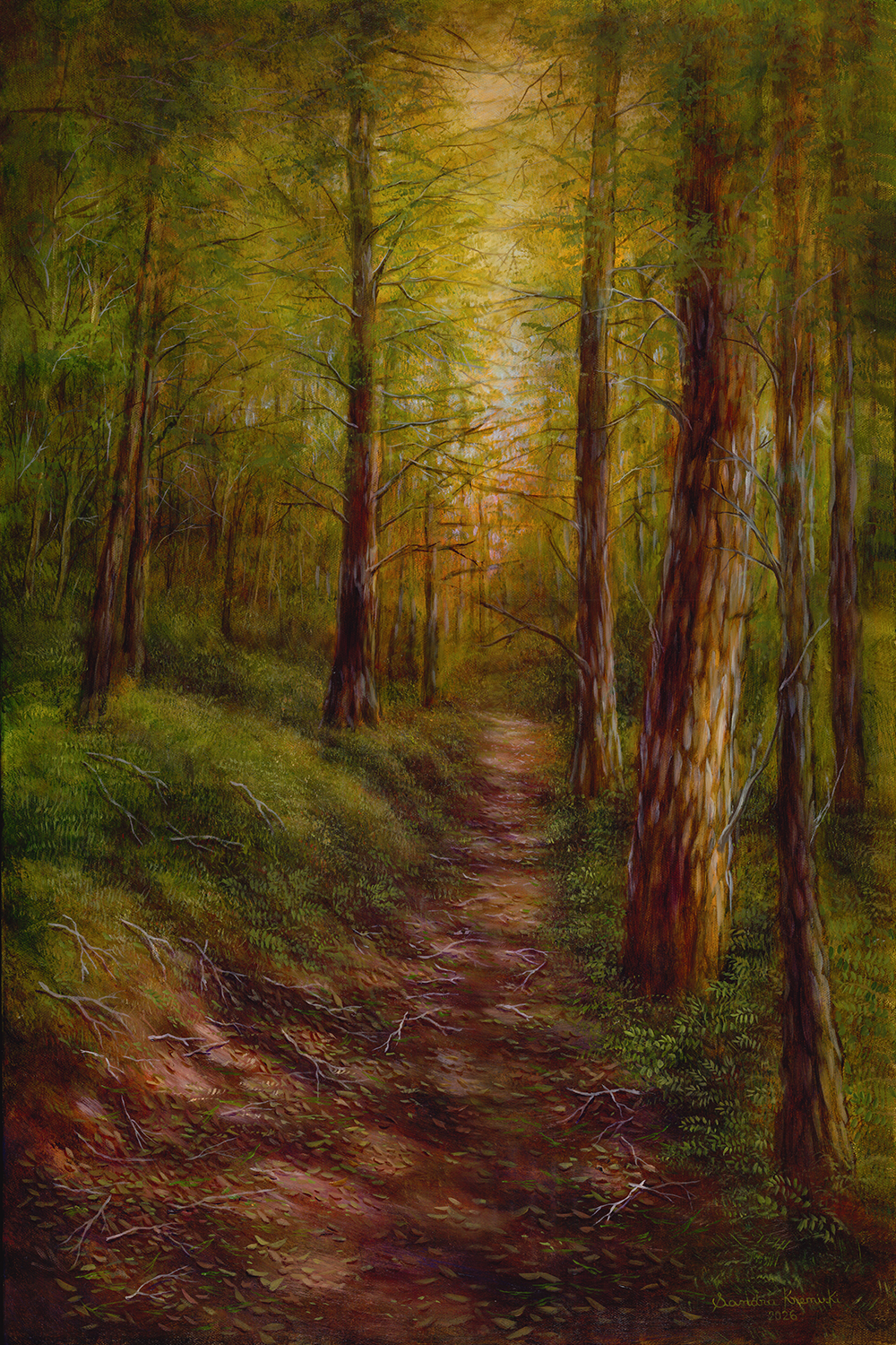 SandraKreniski_A Quiet Path Into Light_508X762X35.png