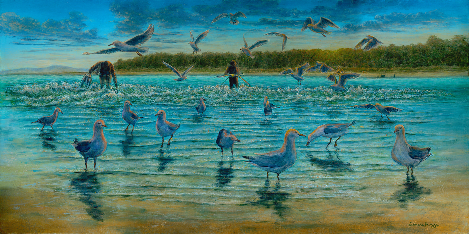 Kairaki Beach, Pegasus Bay, Kaiapoi