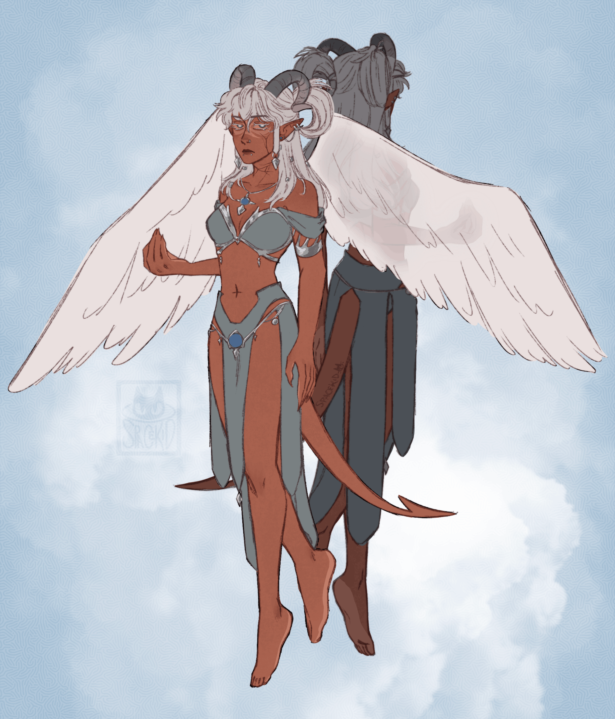 Yaspira, fan-made Baldur's Gate 3 character, 2025