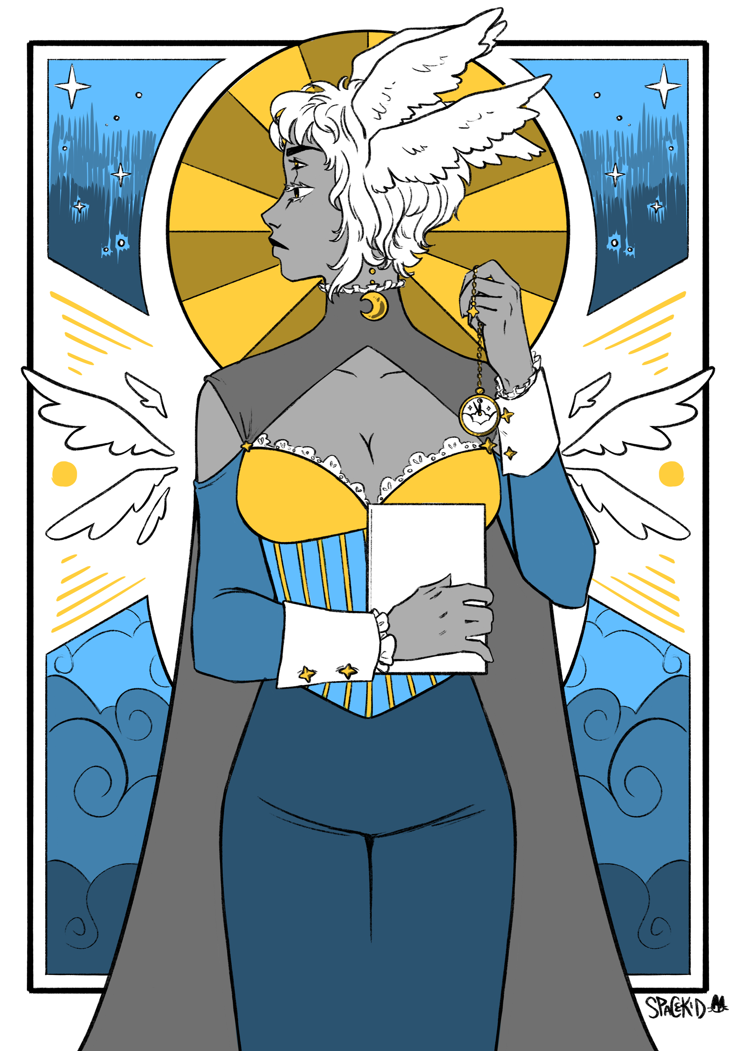 Join the Timekeepers, 2026, Procreate