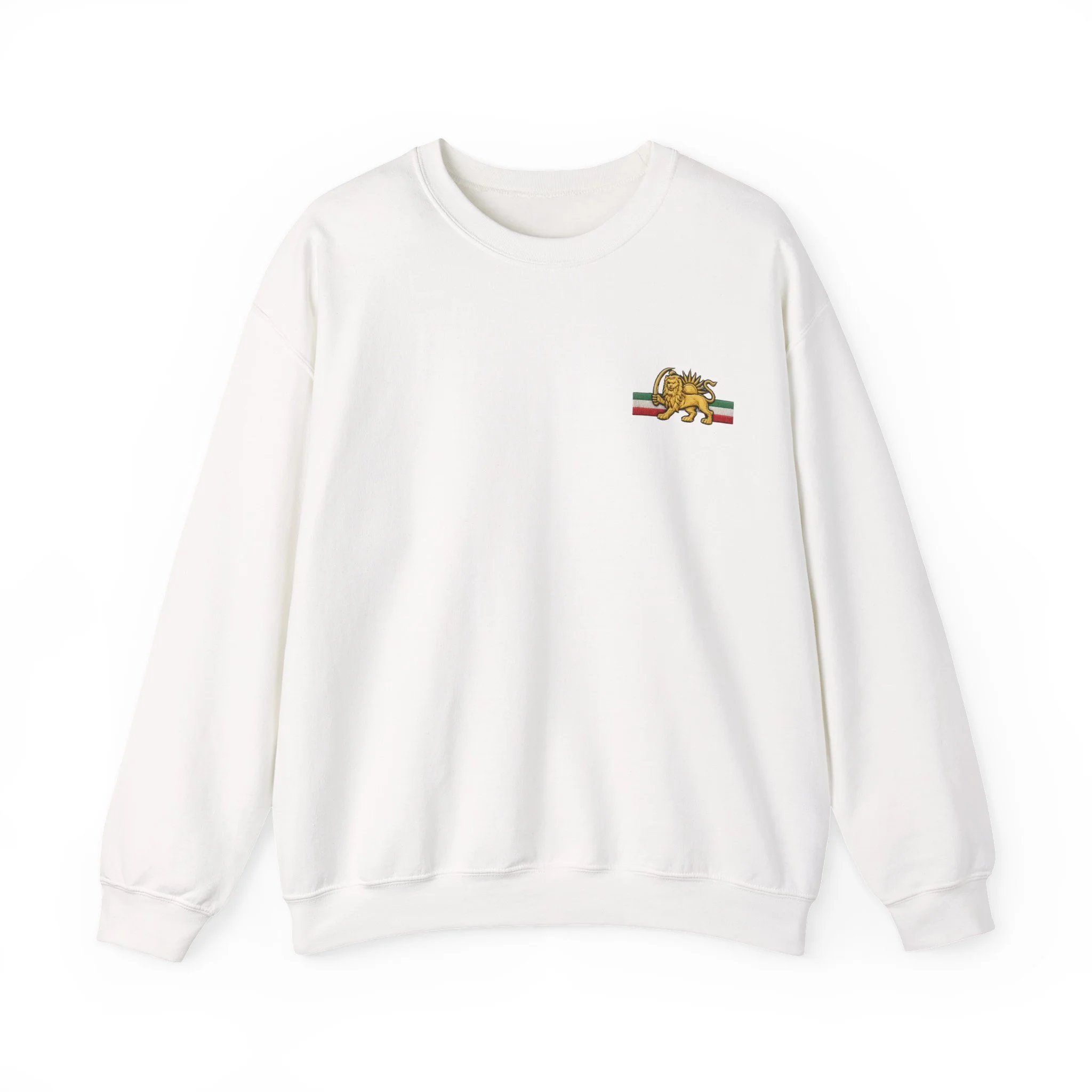 Lion & Sun Sweatshirt | Embroidery