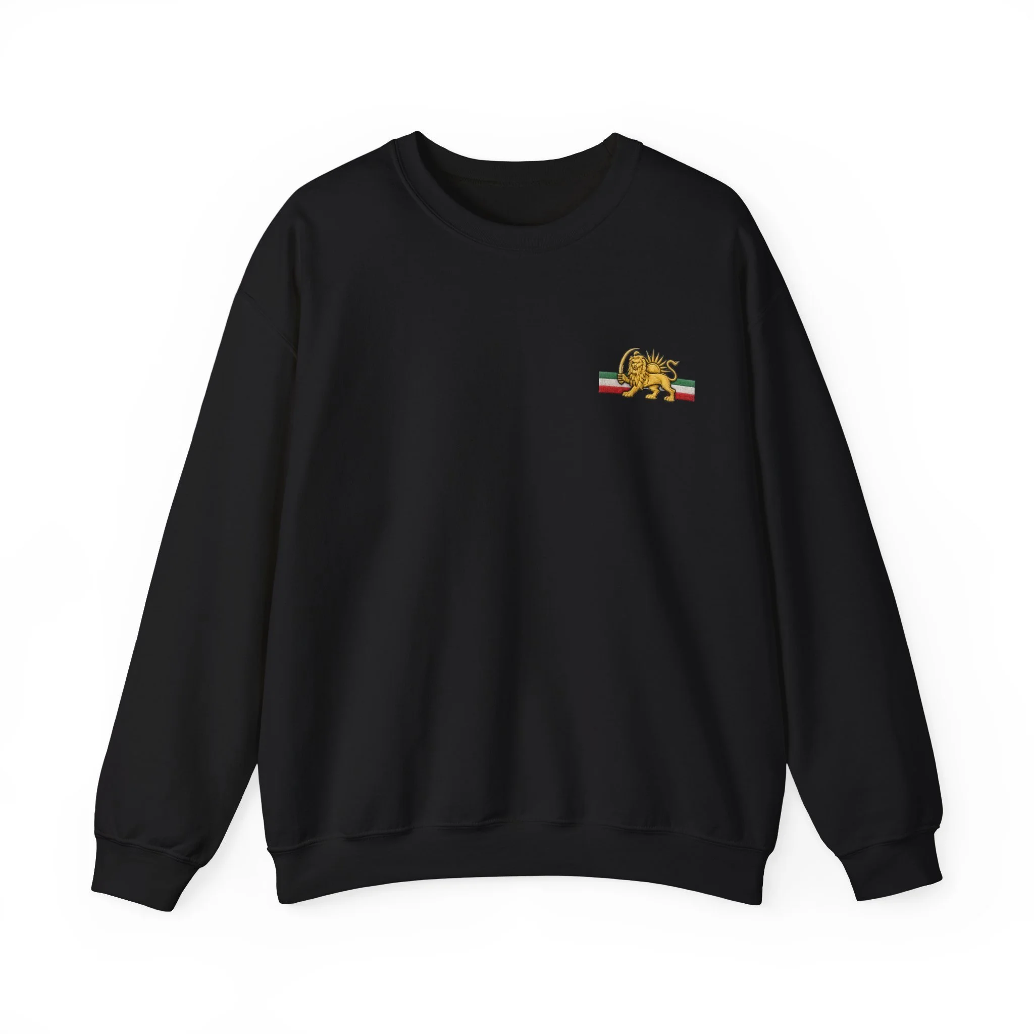 Lion & Sun Sweatshirt | Embroidery