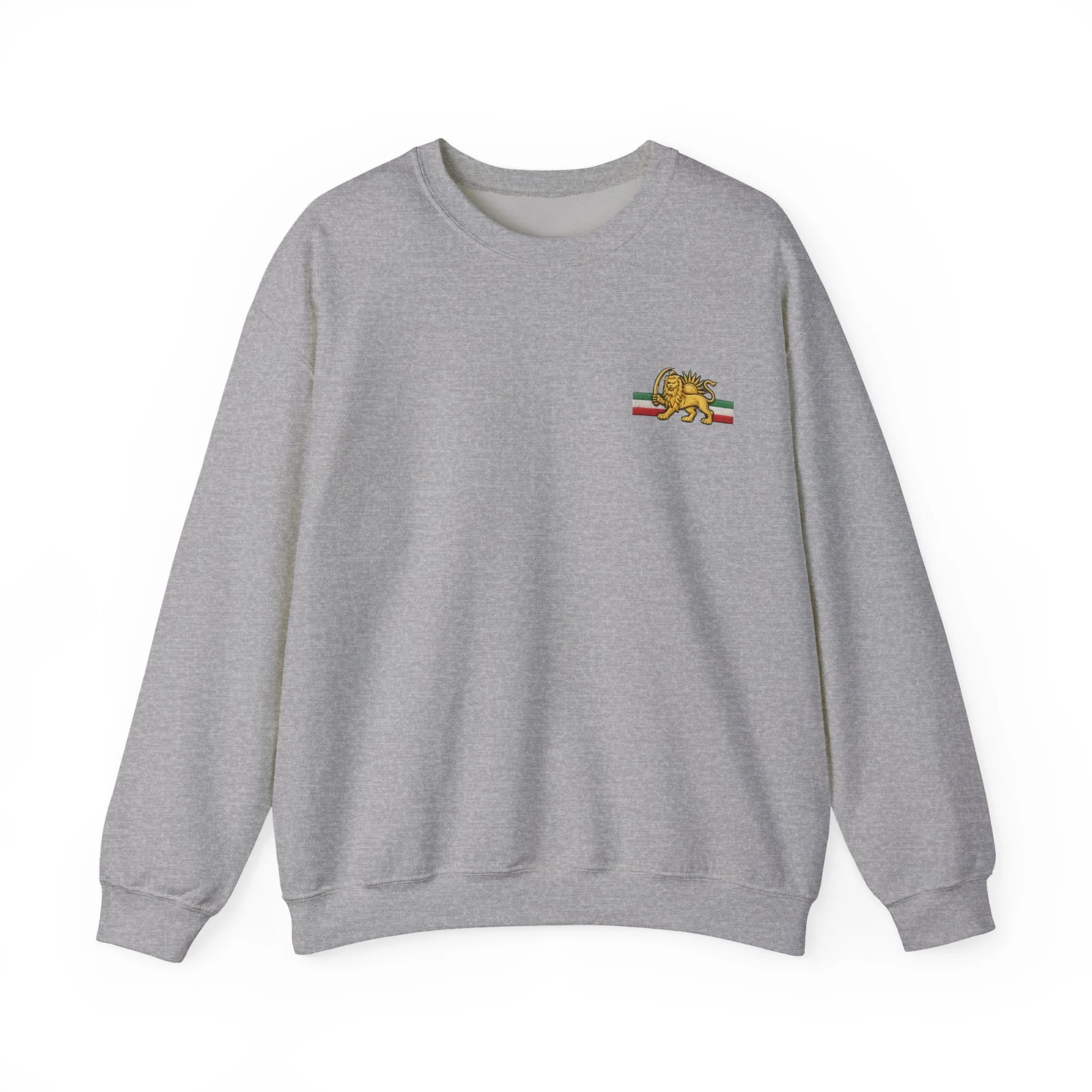 Lion & Sun Sweatshirt | Embroidery