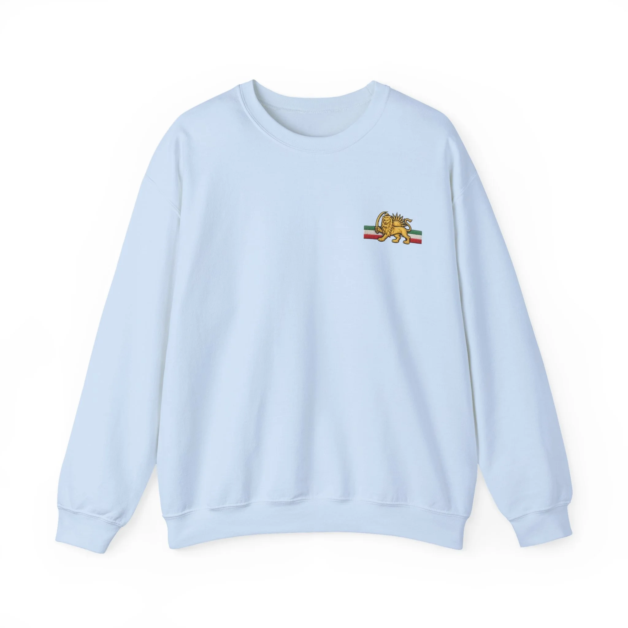 Lion & Sun Sweatshirt | Embroidery