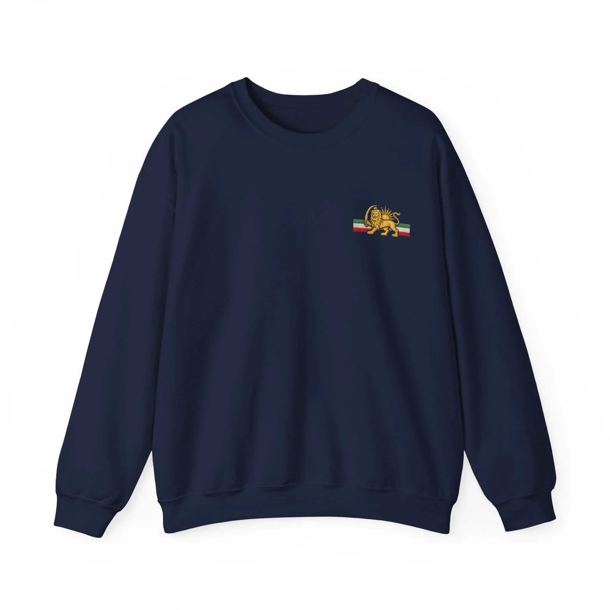 Lion & Sun Sweatshirt | Embroidery
