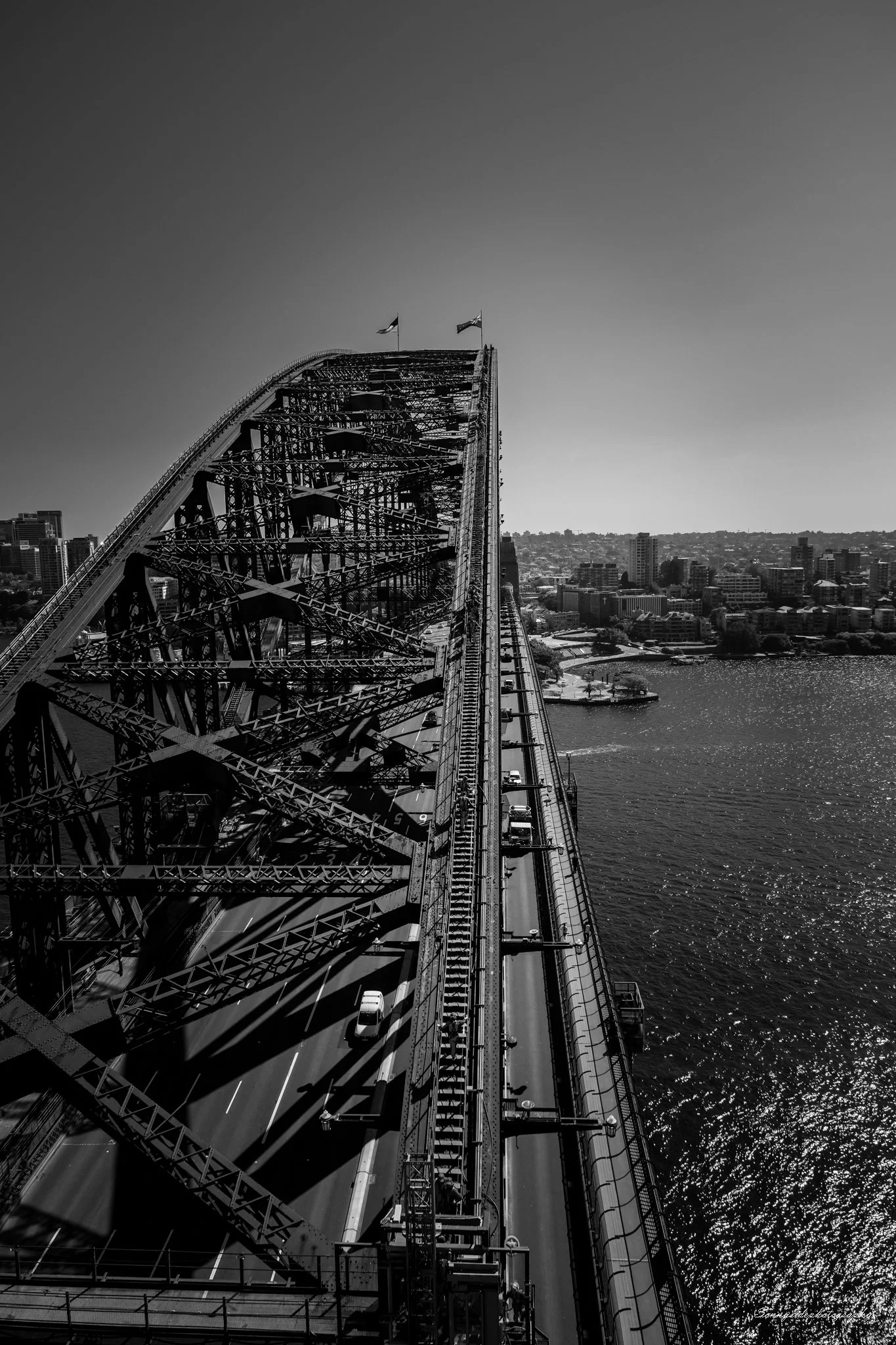 Bridge Half Climb Ready-To-Frame Print