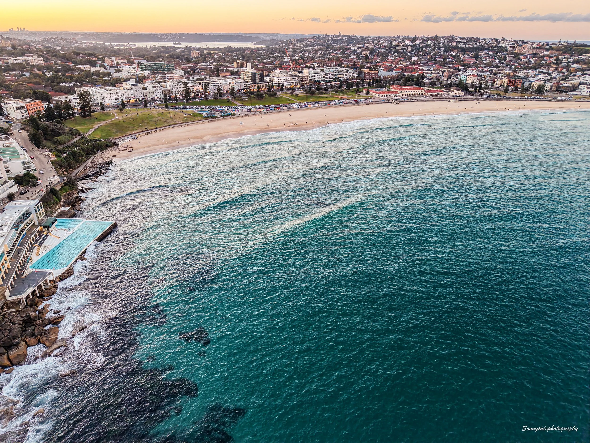 Bondi Sunset Ready-To-Frame Print