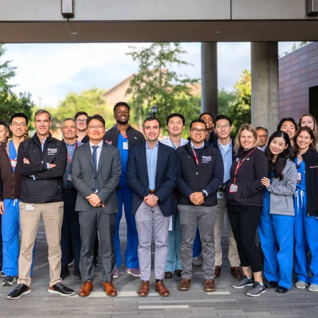 From pioneering the CyberKnife to launching the Neurosurgical Metaverse, @stanfordneurosurgery has spent decades redefining what is possible in the OR.

Dr. Juan Fernandez-Miranda&rsquo;s skull base team at the Stanford NeuroTraIn Center recently int