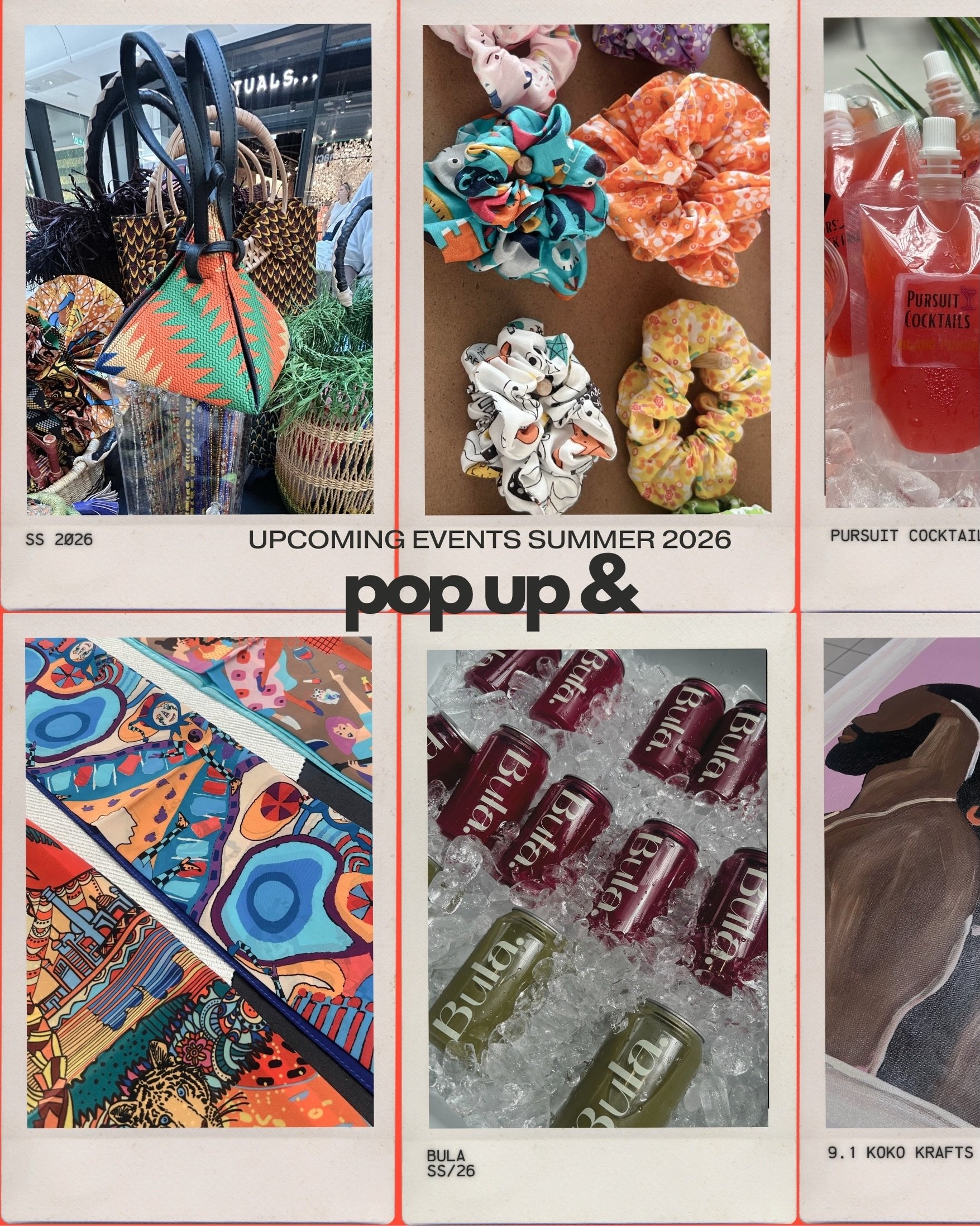☀️ SUMMER IS LOOKING GOOD WITH POP UP &amp; ☀️
We&rsquo;ve got an incredible line-up of markets and events to take you from the height of summer right into September. Think shopping, culture, fashion, music, community and unforgettable vibes. Here&rs