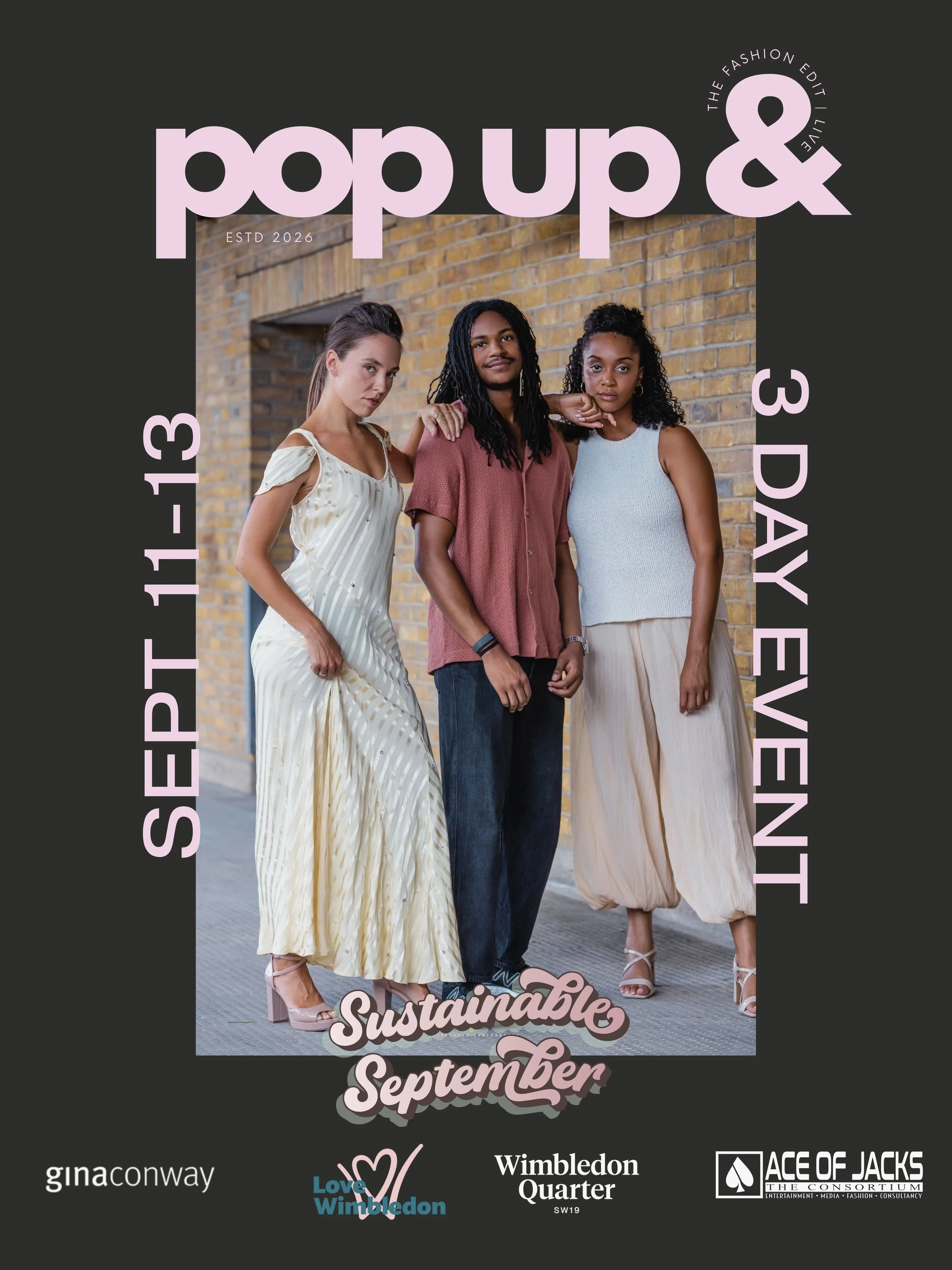 ✨ THE FASHION EDIT | LIVE Weekend x Sustainable September ✨

Fashion Week, reimagined.

THE FASHION EDIT | LIVE Weekend x Sustainable September is the off-schedule fashion event redefining Fashion Week.

Across three days, experience inspiring fashio