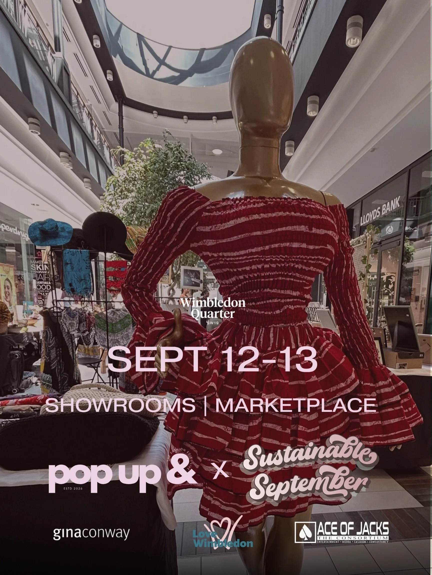 ✨ **THE FASHION EDIT | SHOWROOMS MARKETPLACE** ✨
📍 Wimbledon Quarter
📅 12&ndash;13 September 2026

**Calling all fashion, jewellery, accessories, footwear, crafts, art &amp; lifestyle brands!**

Want to put your brand directly in front of a fashion