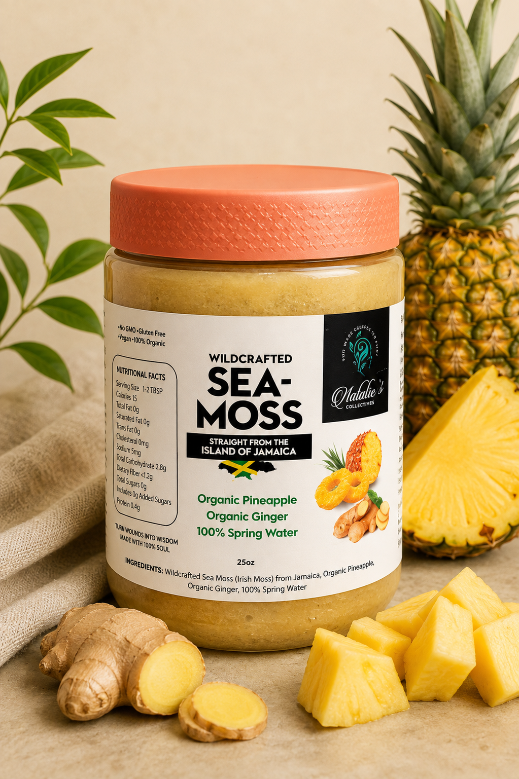 Pineapple Ginger Sea Moss Gel