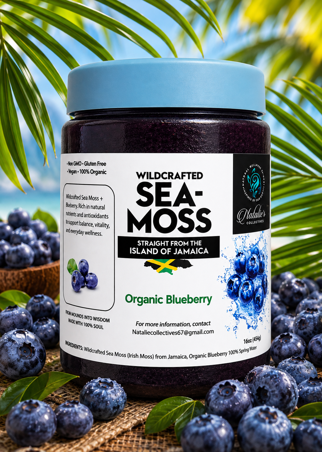 Sea Moss with Blueberry