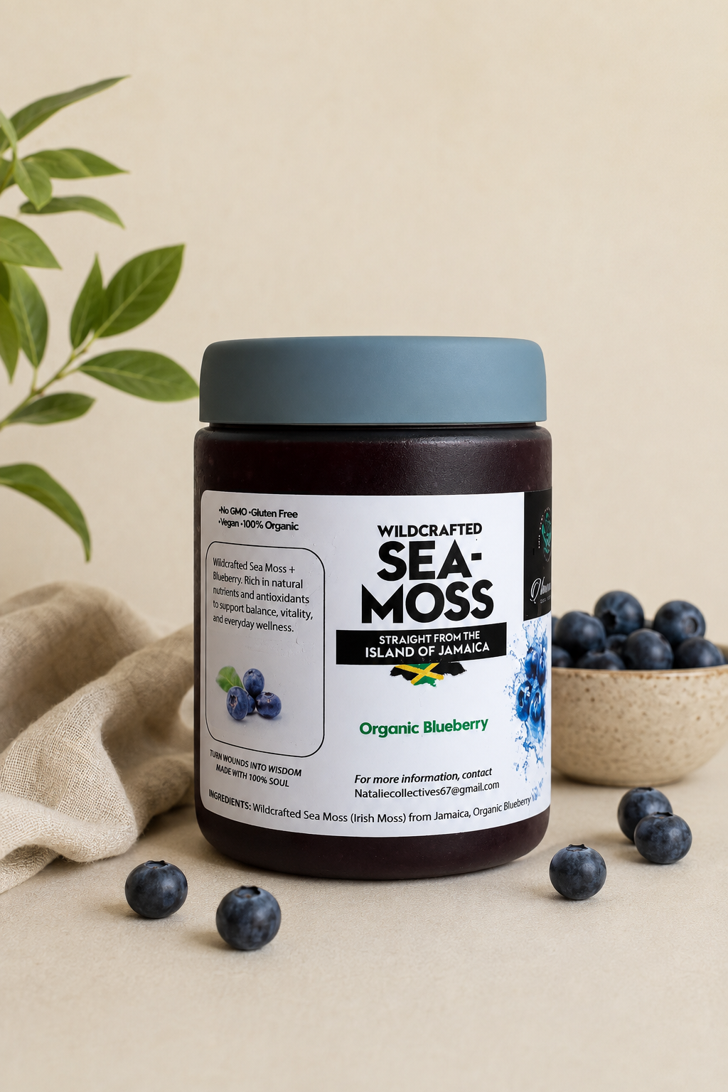 Sea Moss with Blueberry