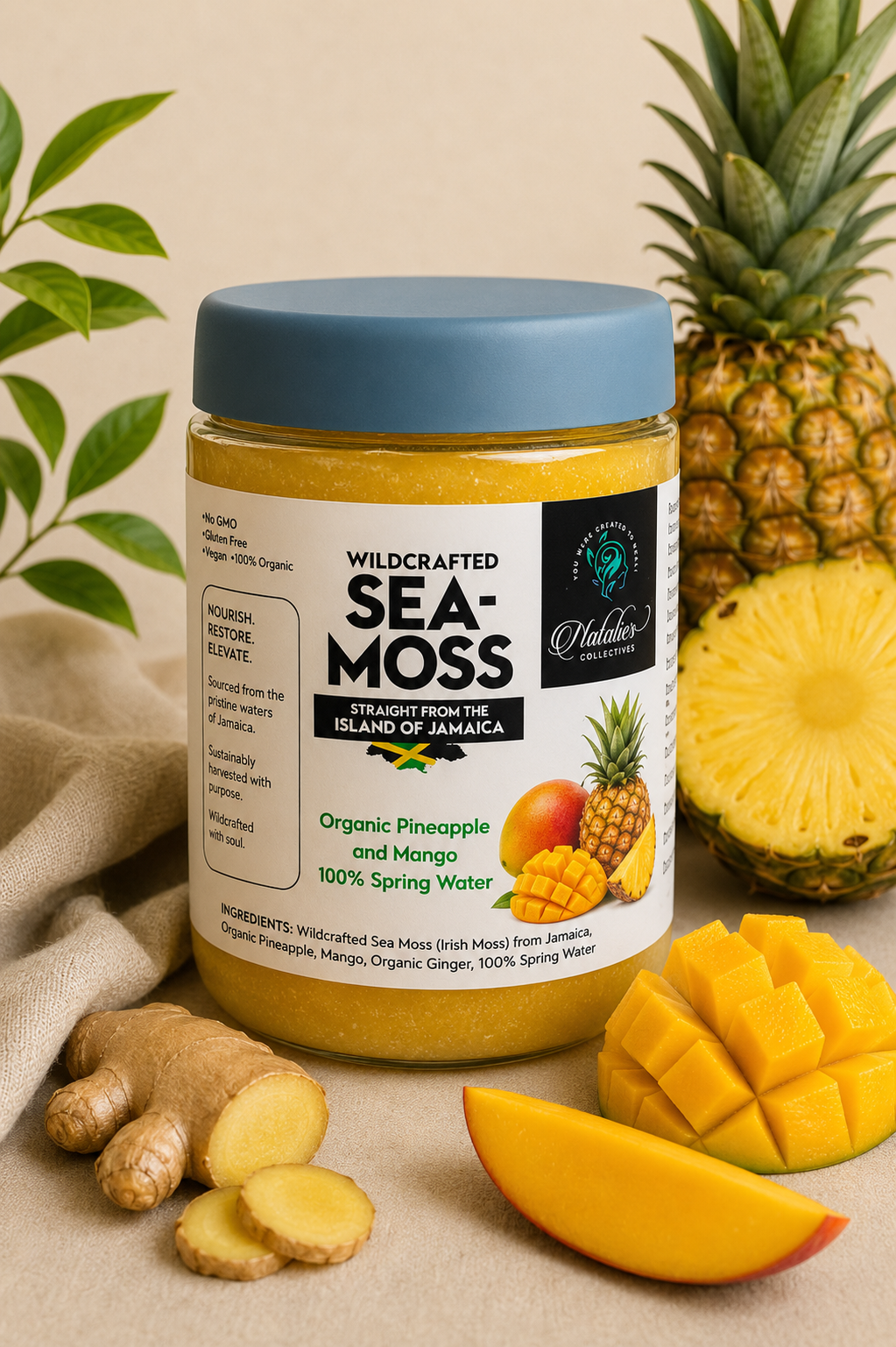 Pineapple Mango Sea Moss Gel