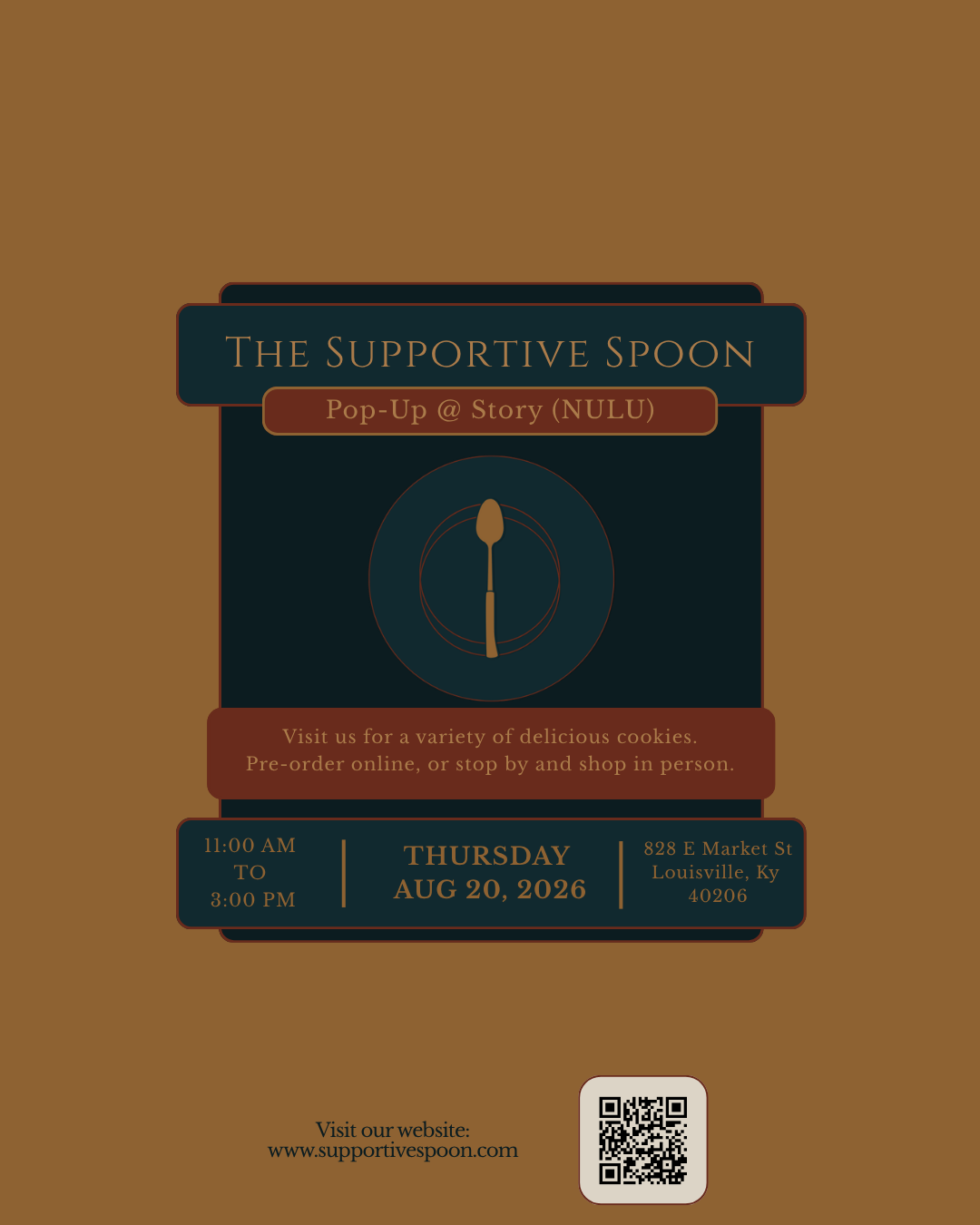 The Supportive Spoon @ Story (NULU) 