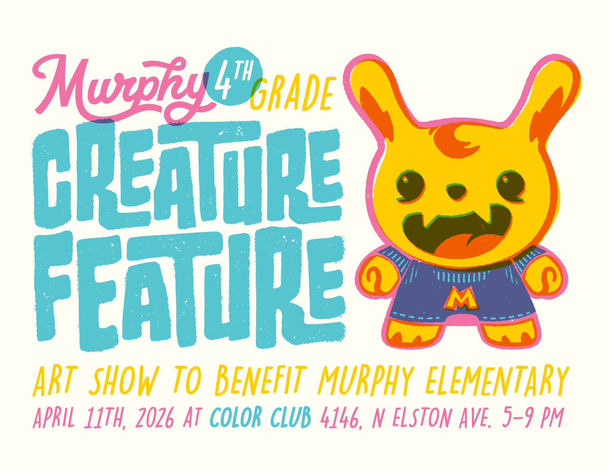 Creature Feature - Art Show Benefiting Murphy Elementary!