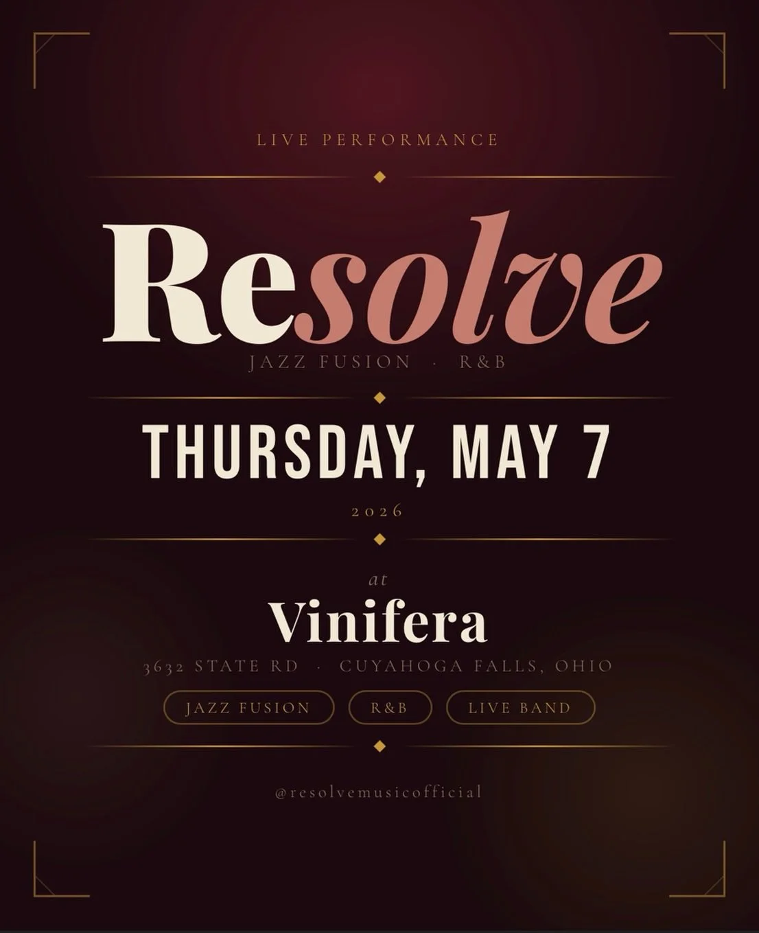 Meet us Thursday night 6pm at @viniferawinebar_  for some great music and vibes!