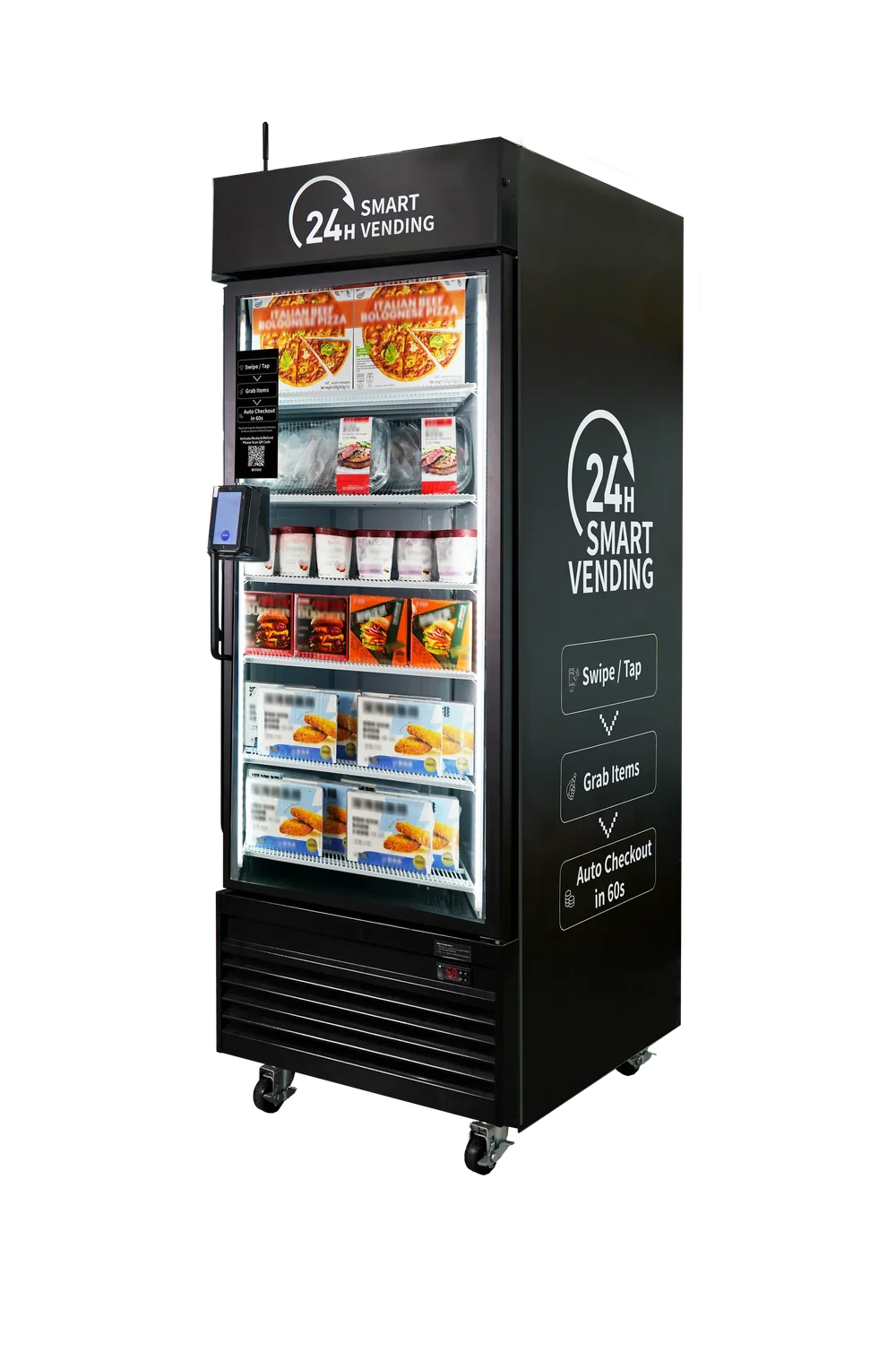Freezer 550 smart vending cooler