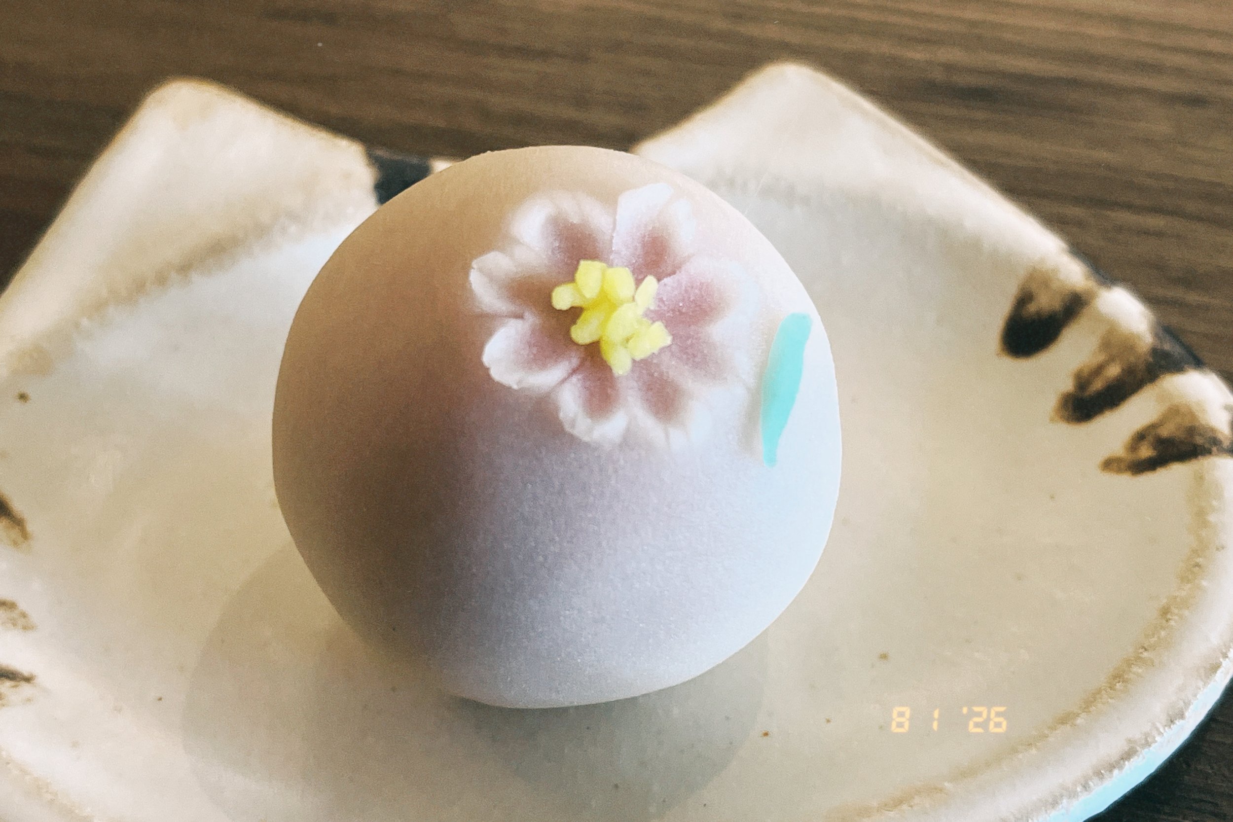 新和菓子：秋櫻