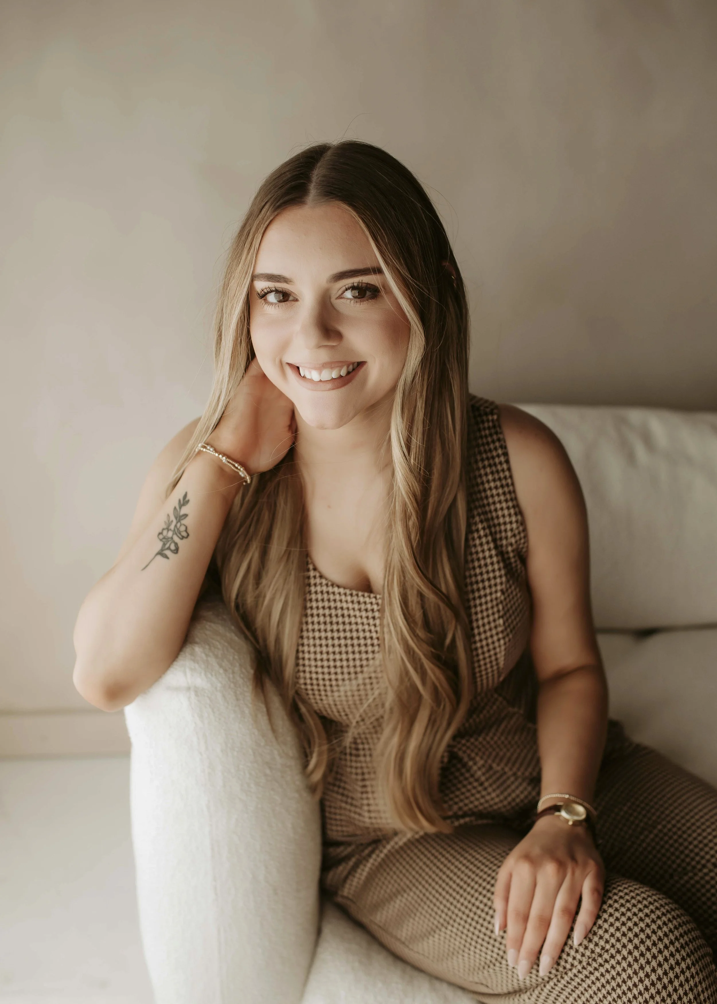 Sarah Adams, stylist at BLOOM HAIR CO. in West Georgia